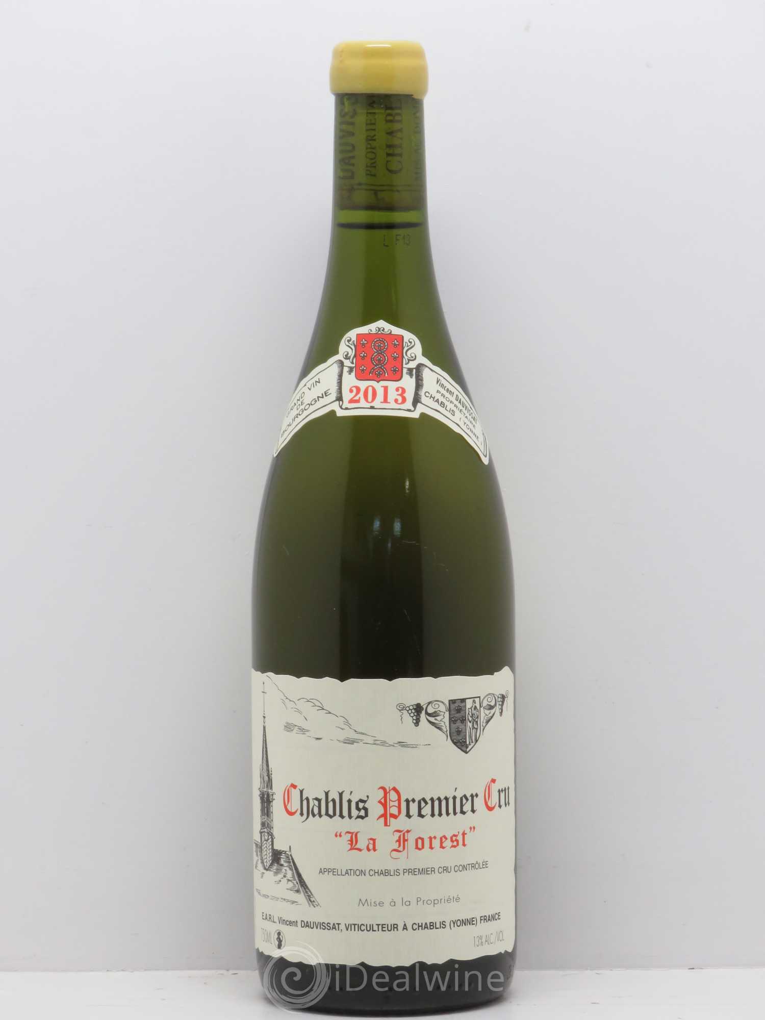 Chablis 1er Cru La Forest Vincent Dauvissat (Domaine) 2013 - Lot de 1 bouteille - 0