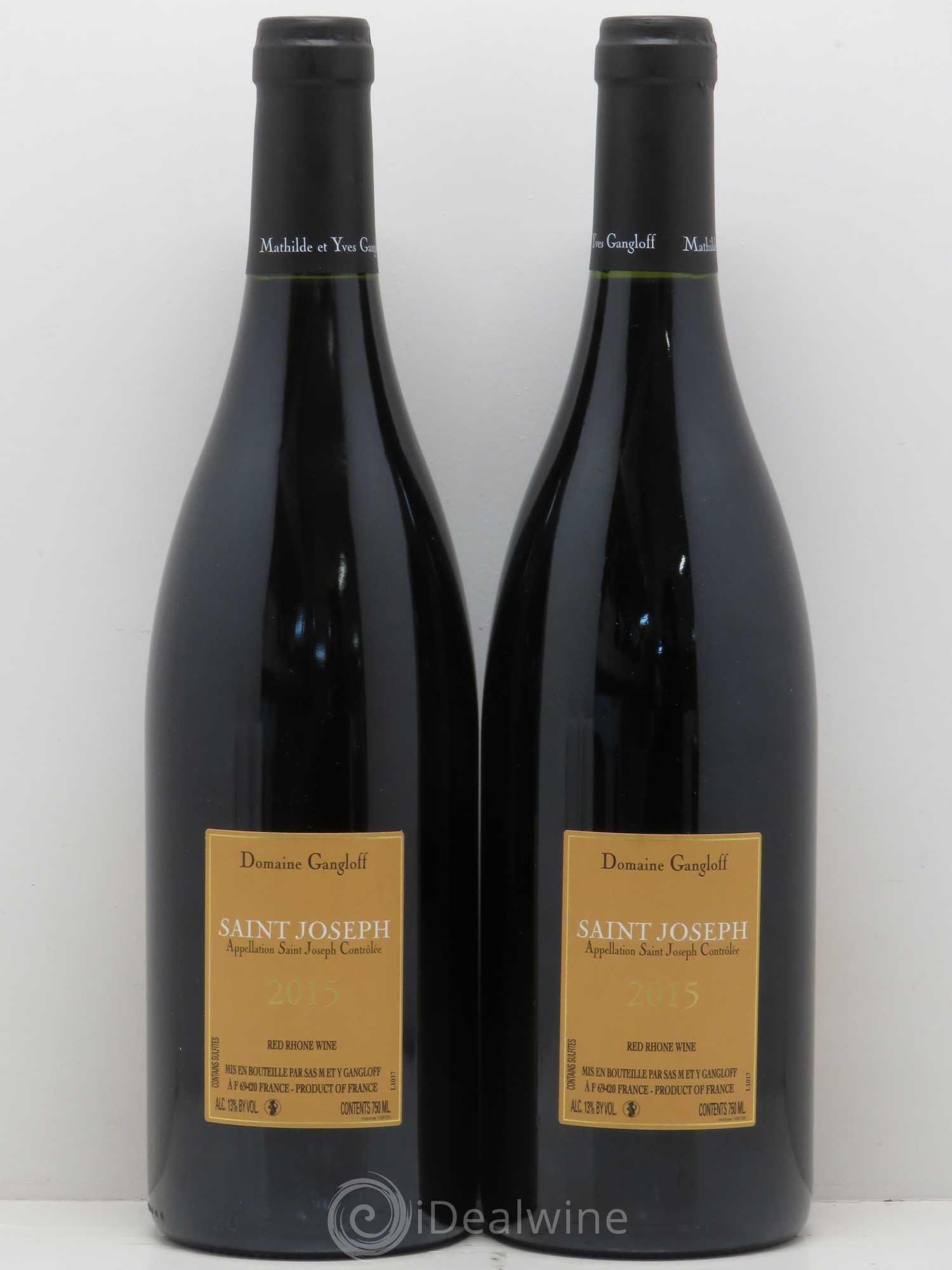 Saint-Joseph Gangloff (Domaine) 2015 - Lot de 2 bouteilles - 1