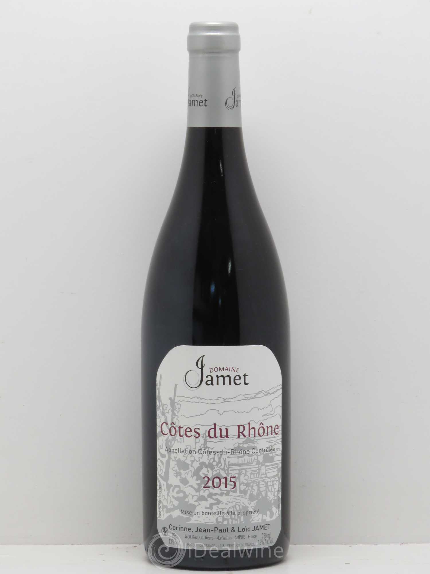 Côtes-du-Rhône Jamet 2015 - Posten von 1 Flasche - 0