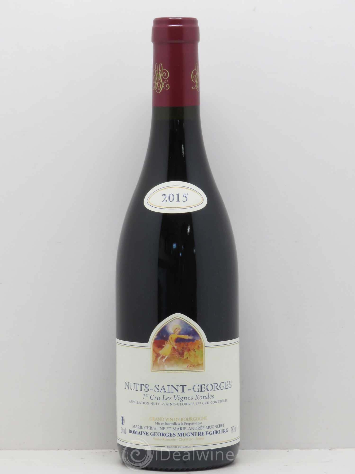 Nuits-Saint-Georges 1er Cru Les Vignes rondes Georges Mugneret-Gibourg 2015 - Posten von 1 Flasche - 0