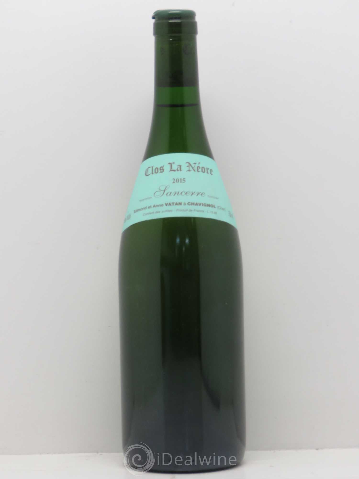 Sancerre Clos la Neore Edmond Vatan 2015 - Lot de 1 bouteille - 0