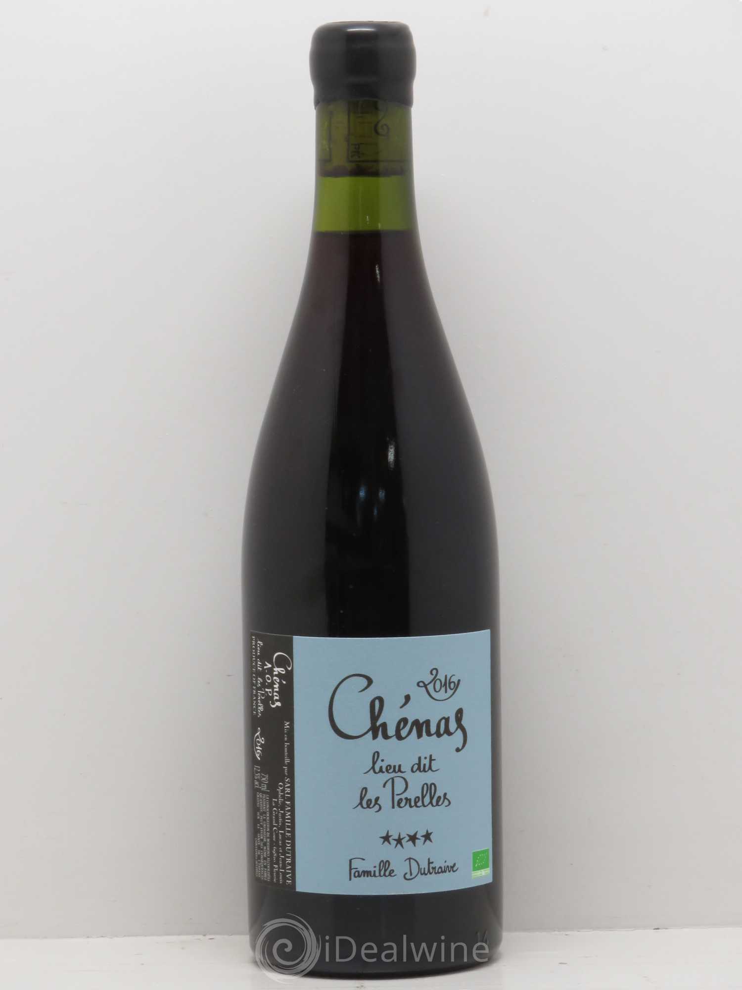 Chénas Chenas lieu dit Les Perelles Dutraive 2016 - Posten von 1 Flasche - 0