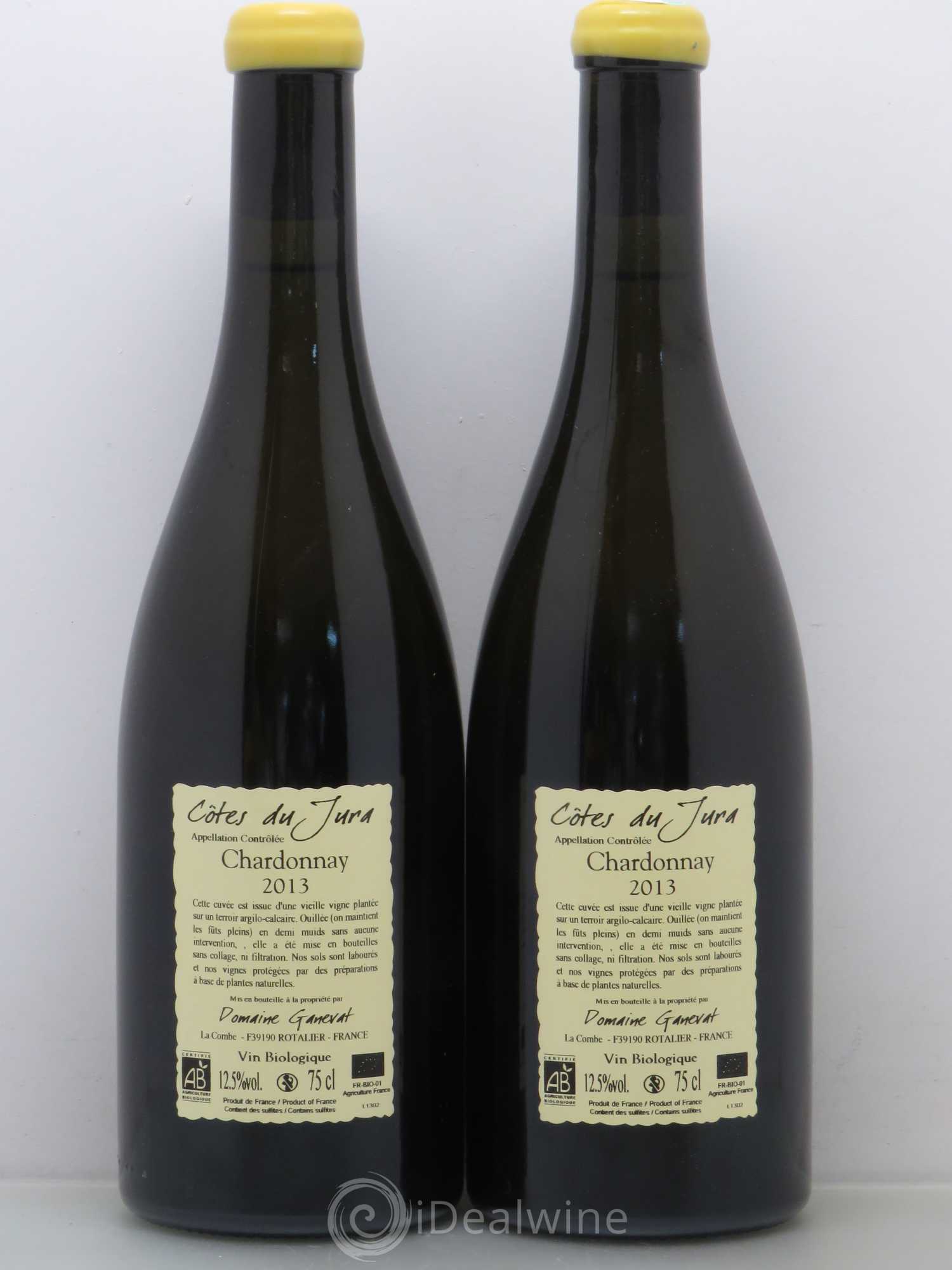 Côtes du Jura Les Chamois du Paradis Jean-François Ganevat (Domaine) 2013 - Lot de 2 bouteilles - 1