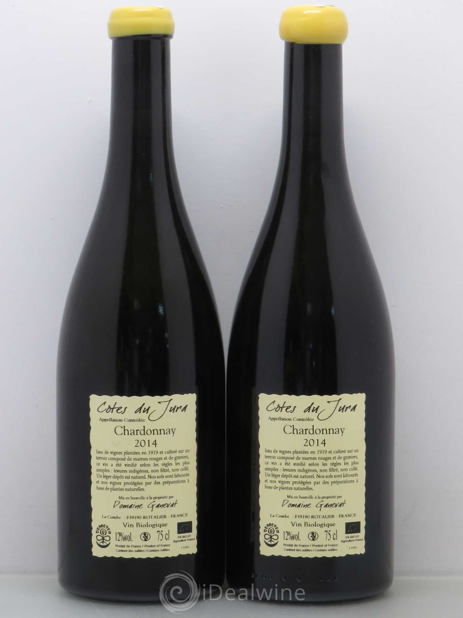 Côtes du Jura Les Grands Teppes Vieilles Vignes Jean-François Ganevat (Domaine) 2014 - Lot de 2 bouteilles - 1