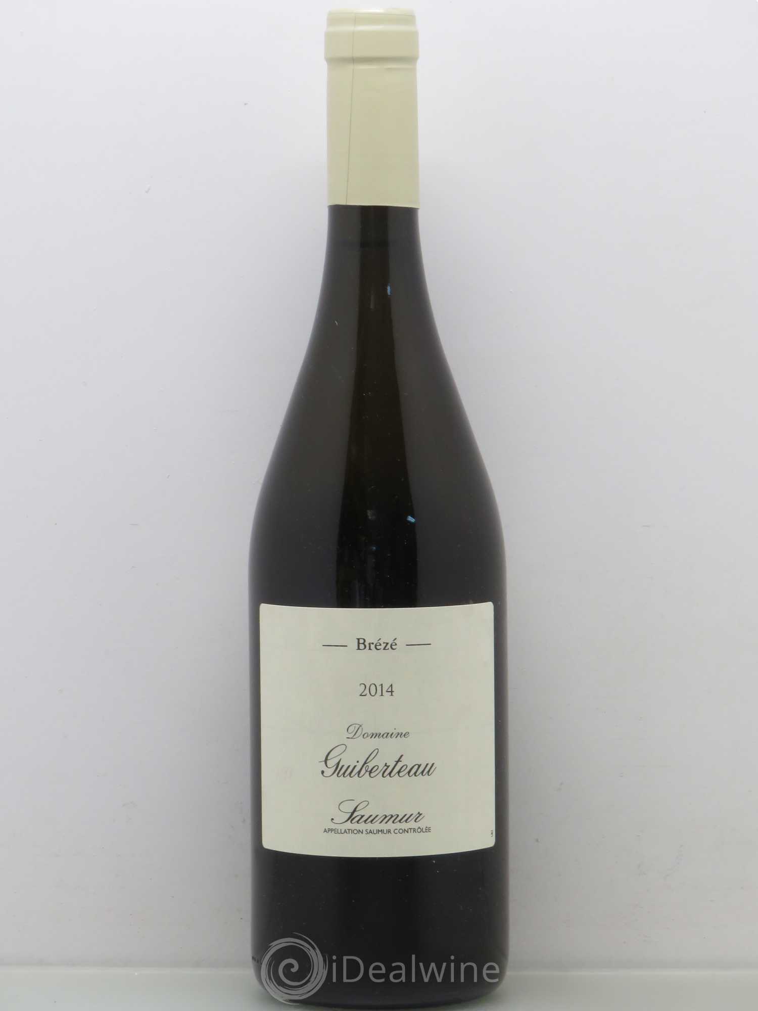 Saumur Brézé Domaine Guiberteau 2014 - Posten von 1 Flasche - 0