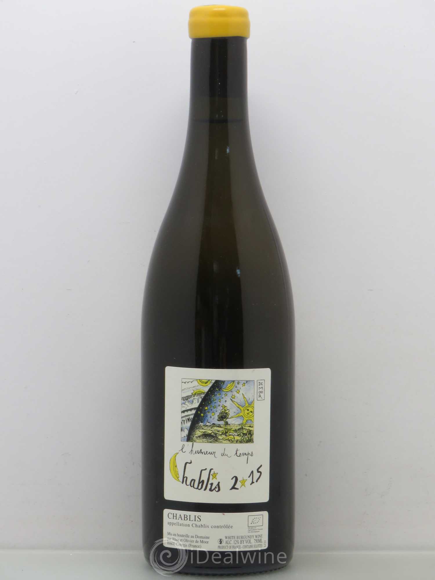 Chablis De Moor l'humeur du temps 2015 - Posten von 1 Flasche - 0