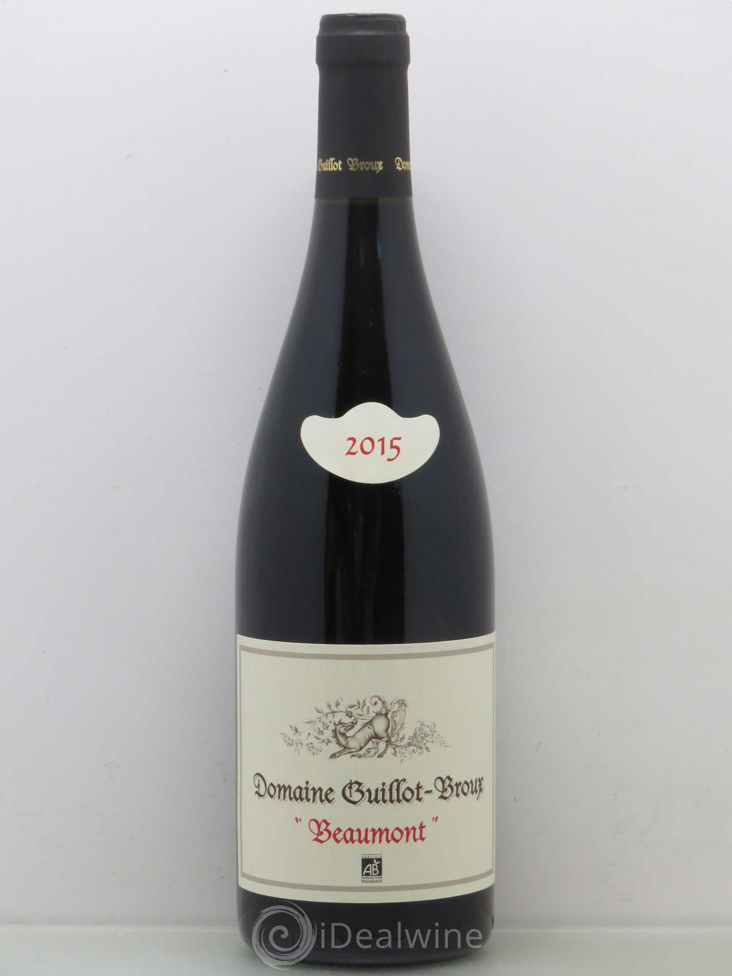 Mâcon Guillot Broux Les Beaumonts (sans prix de réserve) 2015 - Posten von 1 Flasche - 0