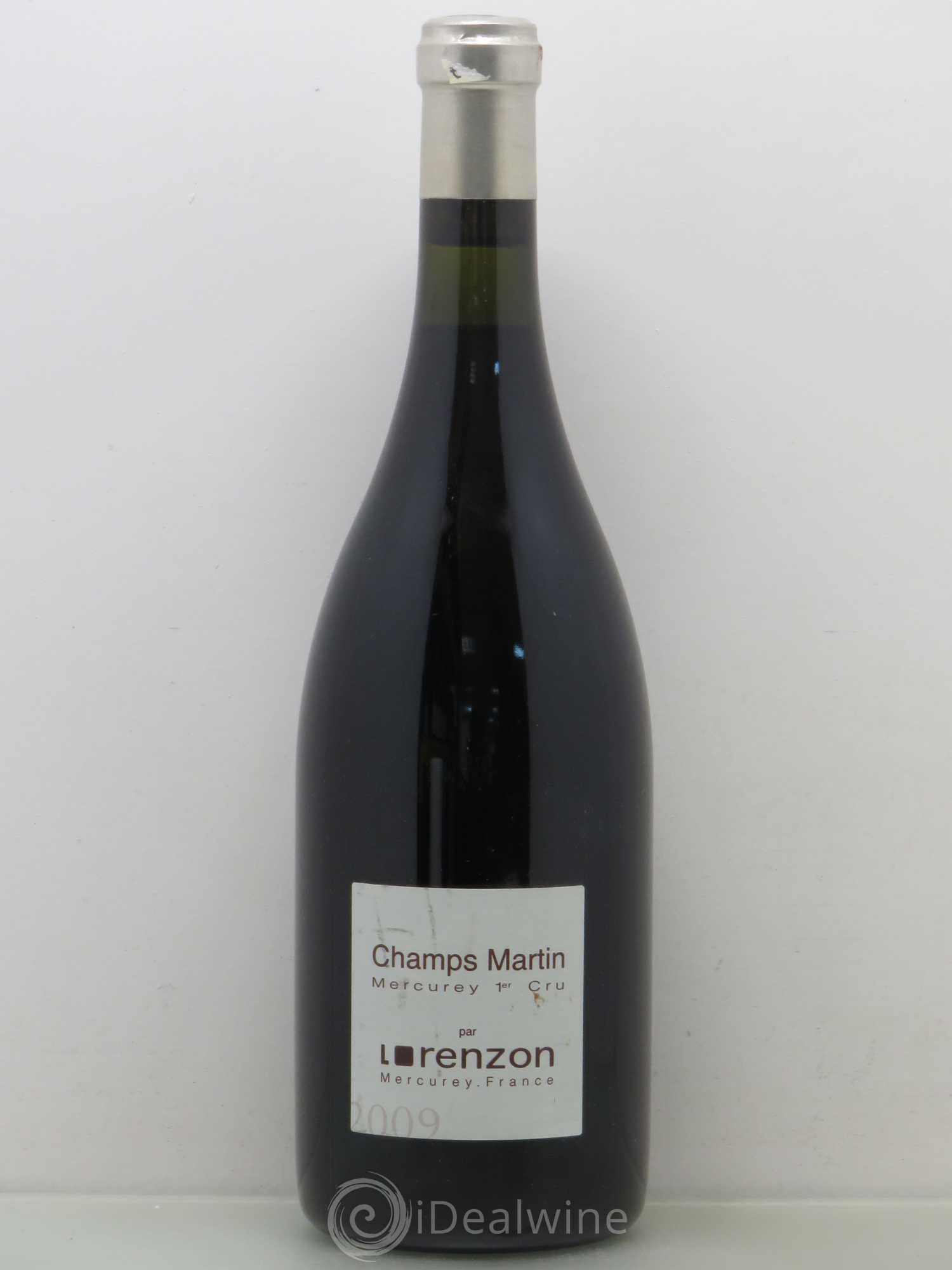 Mercurey 1er Cru Champs Martin Lorenzon 2009 - Posten von 1 Flasche - 0