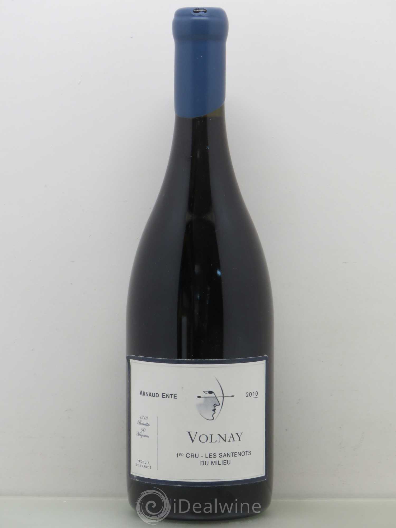 Volnay 1er Cru Les Santenots du Milieu Arnaud Ente 2010 - Lot de 1 bouteille - 0