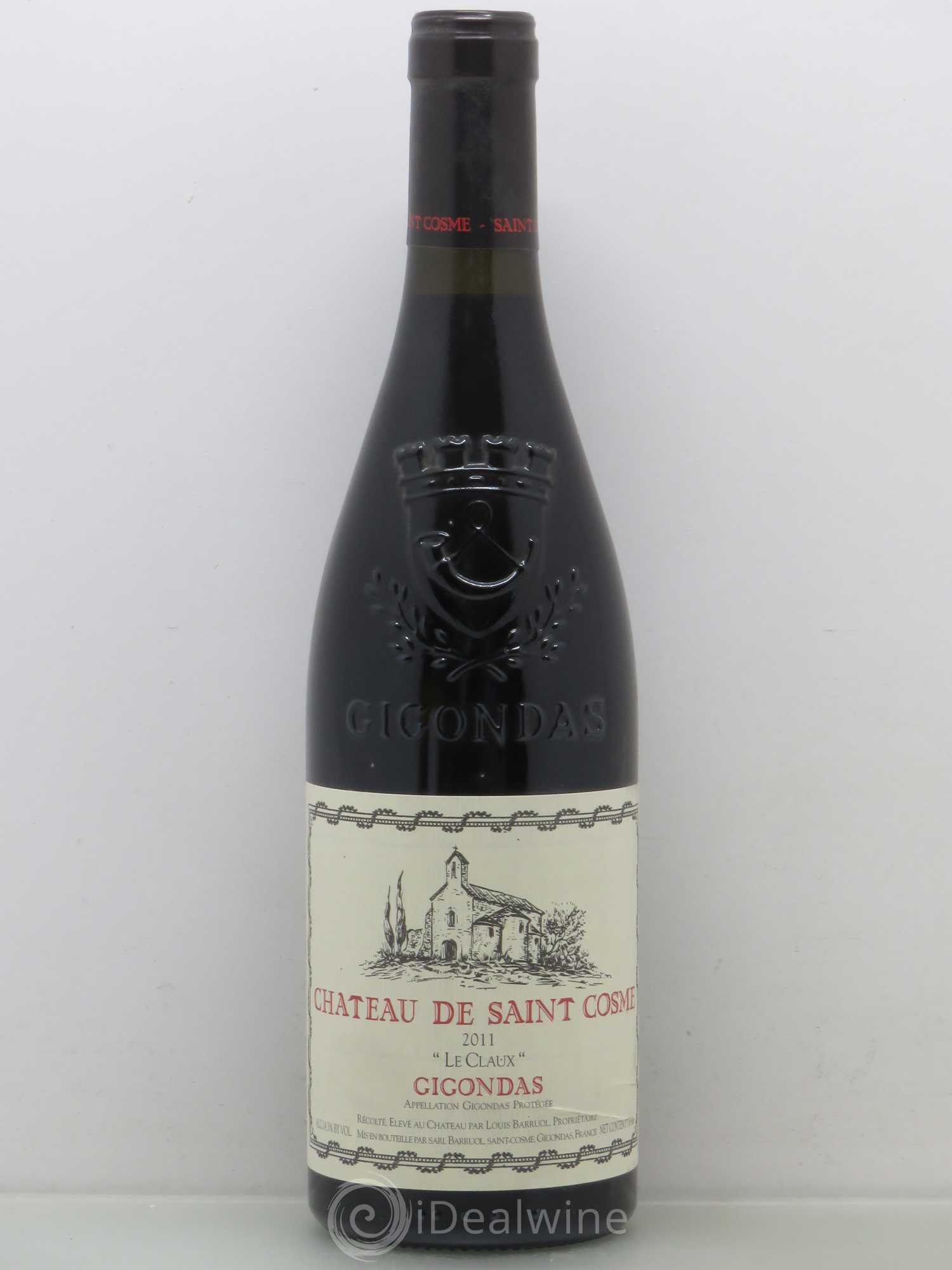 Gigondas Le Claux Saint Cosme 2011 - Lot de 1 bouteille - 0