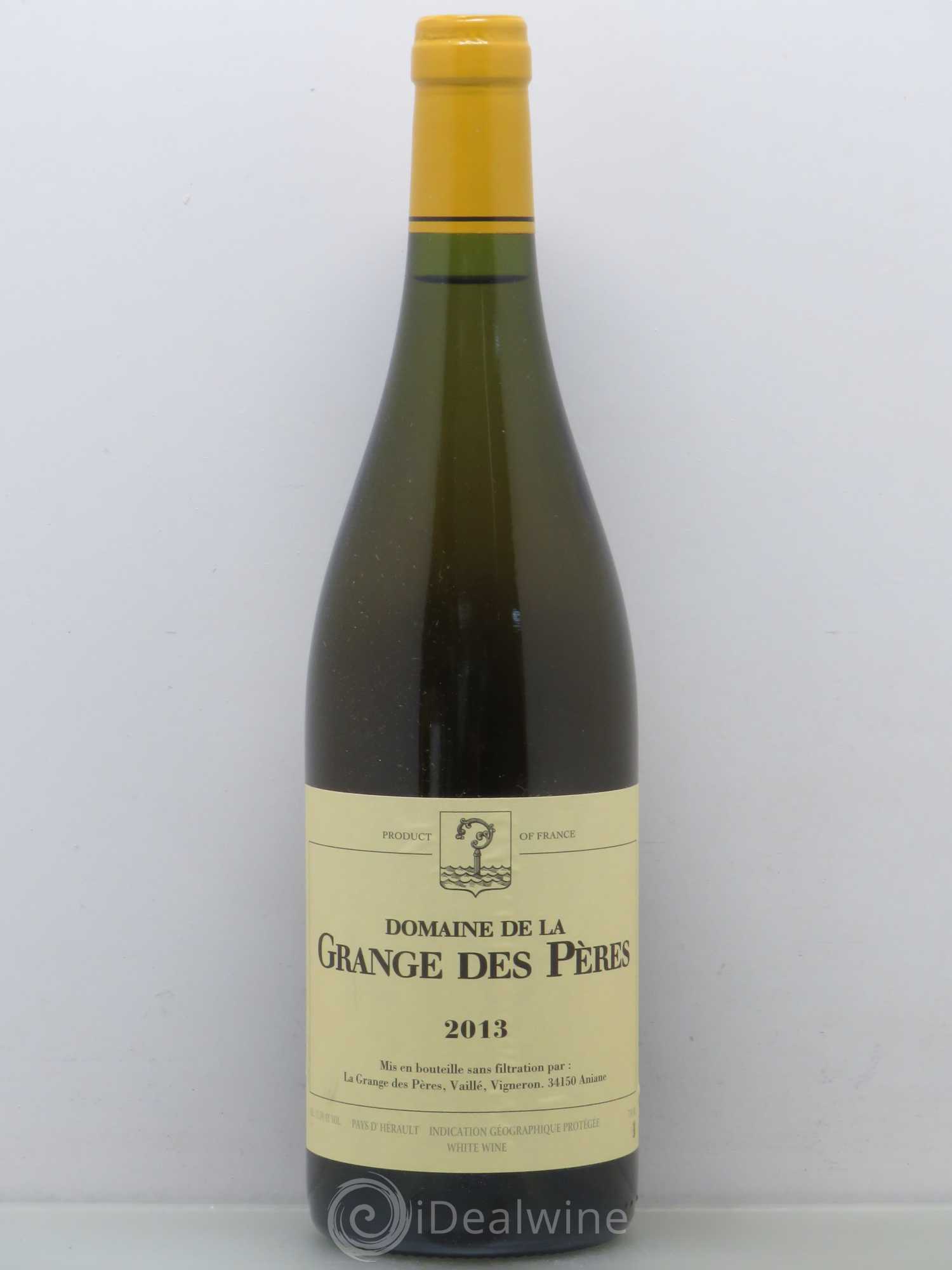 Pays d'Hérault Grange des Pères Laurent Vaillé 2013 - Lot de 1 bouteille - 0
