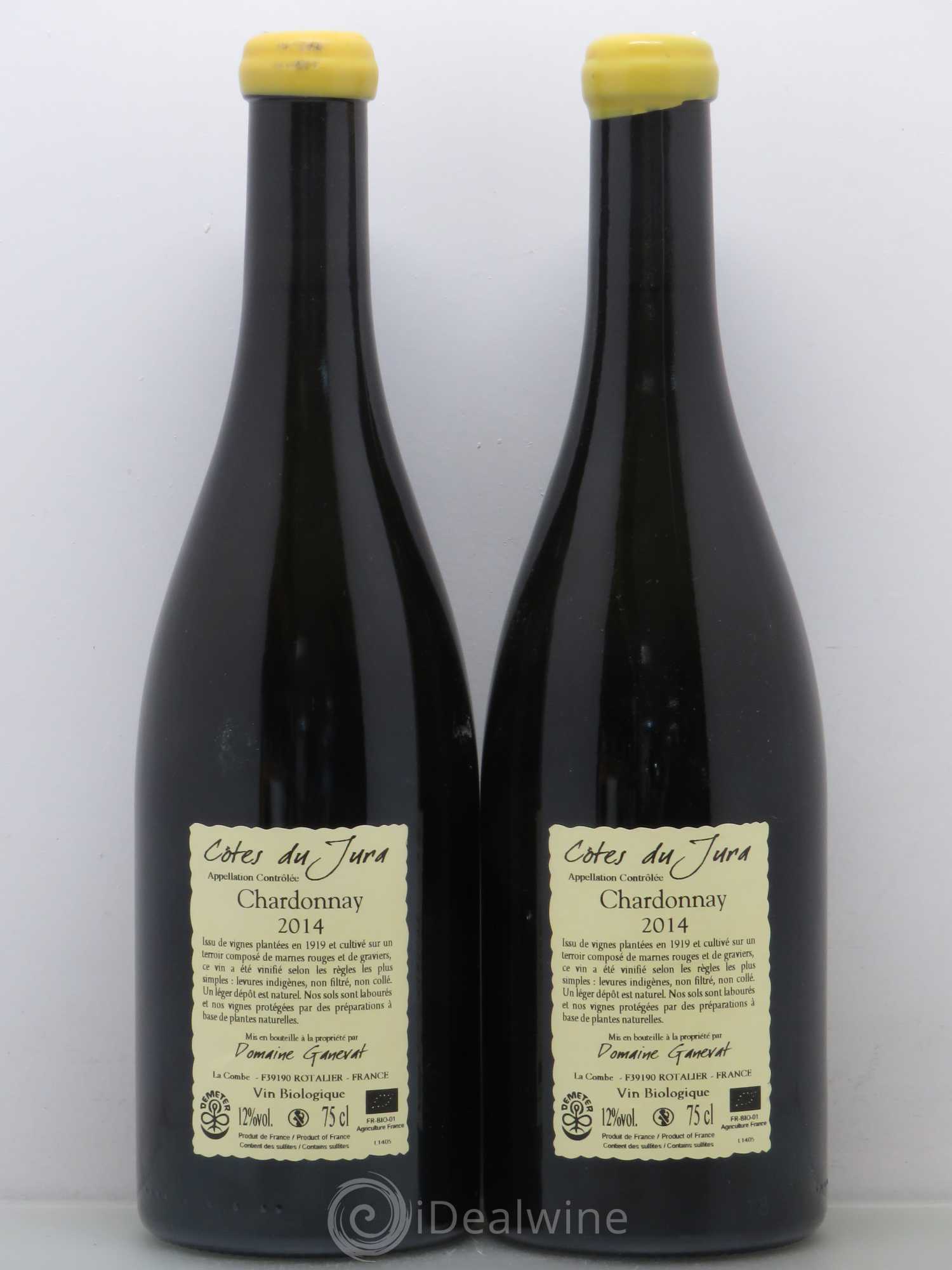 Côtes du Jura Les Grands Teppes Vieilles Vignes Jean-François Ganevat (Domaine) 2014 - Lot de 2 bouteilles - 1
