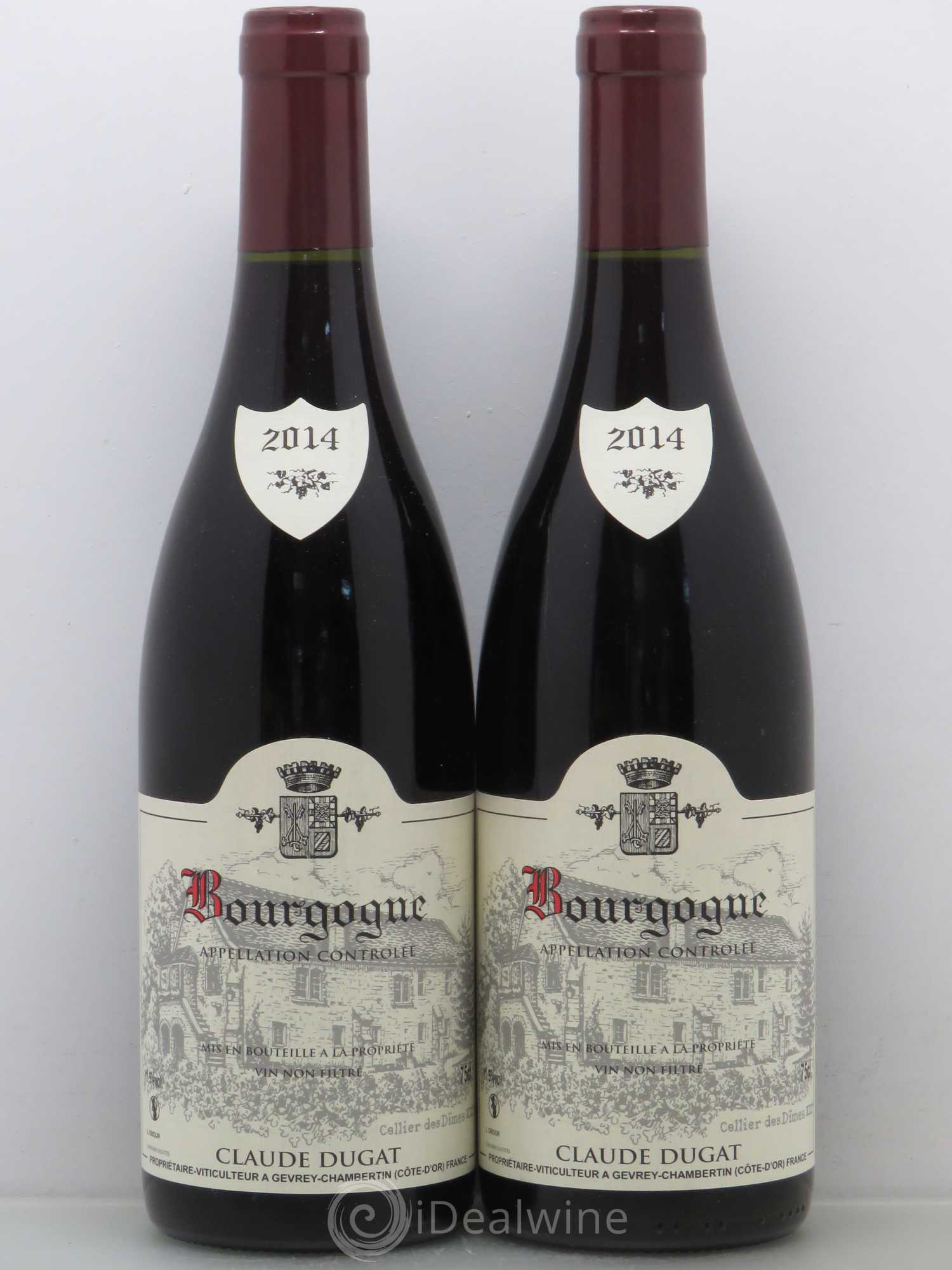 Bourgogne Dugat 2014 - Lot de 2 bouteilles - 0