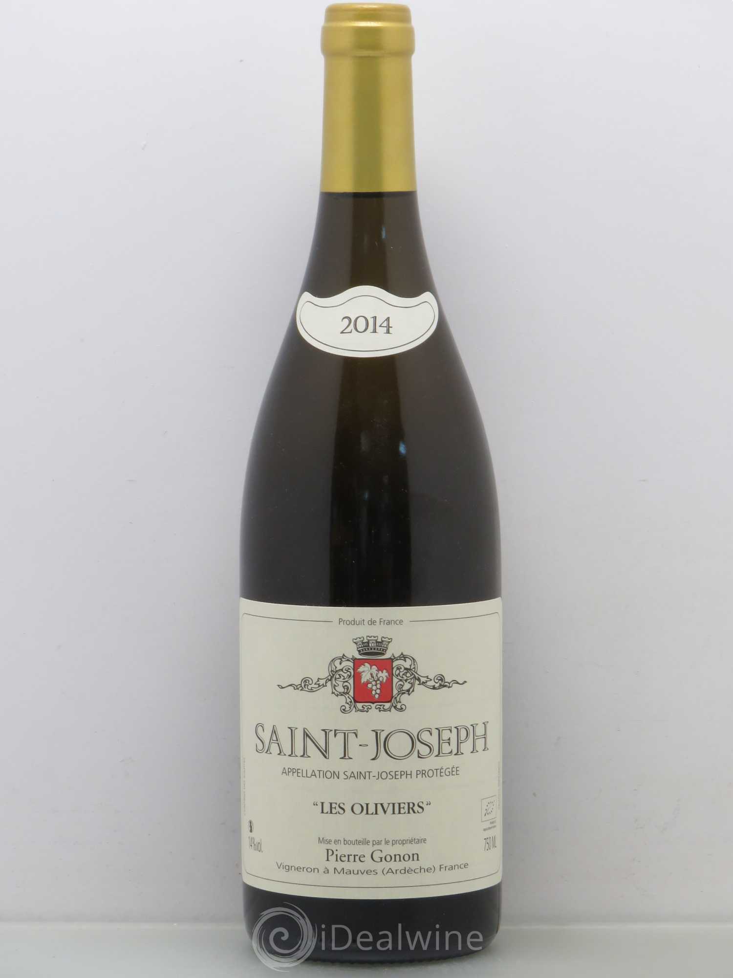 Saint-Joseph Les Oliviers Gonon (Domaine) 2014 - Lot de 1 bouteille - 0