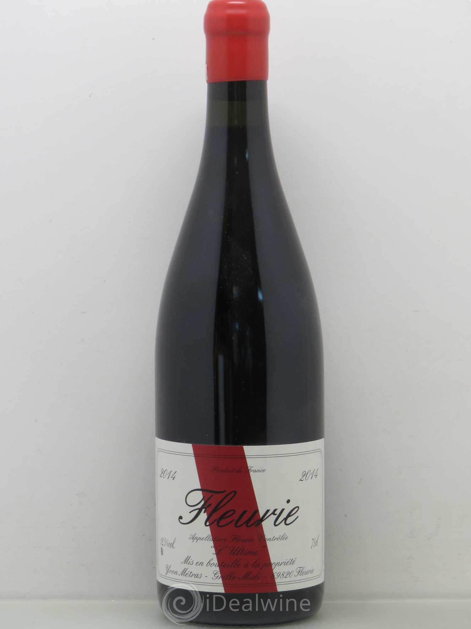 Fleurie l'Ultime Yvon Métras 2014 - Lot de 1 bouteille - 0