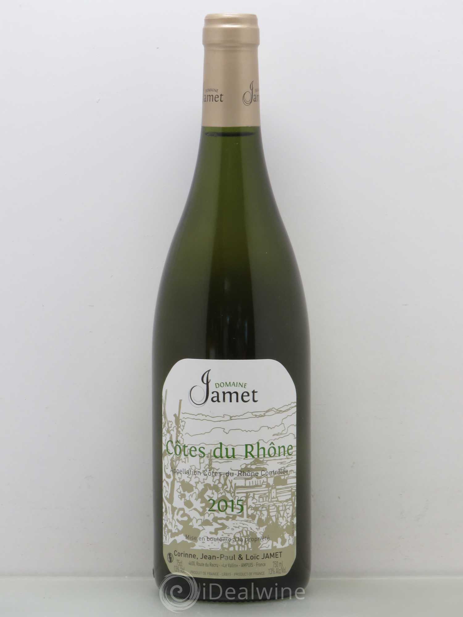 Côtes-du-Rhône Jamet 2015 - Posten von 1 Flasche - 0