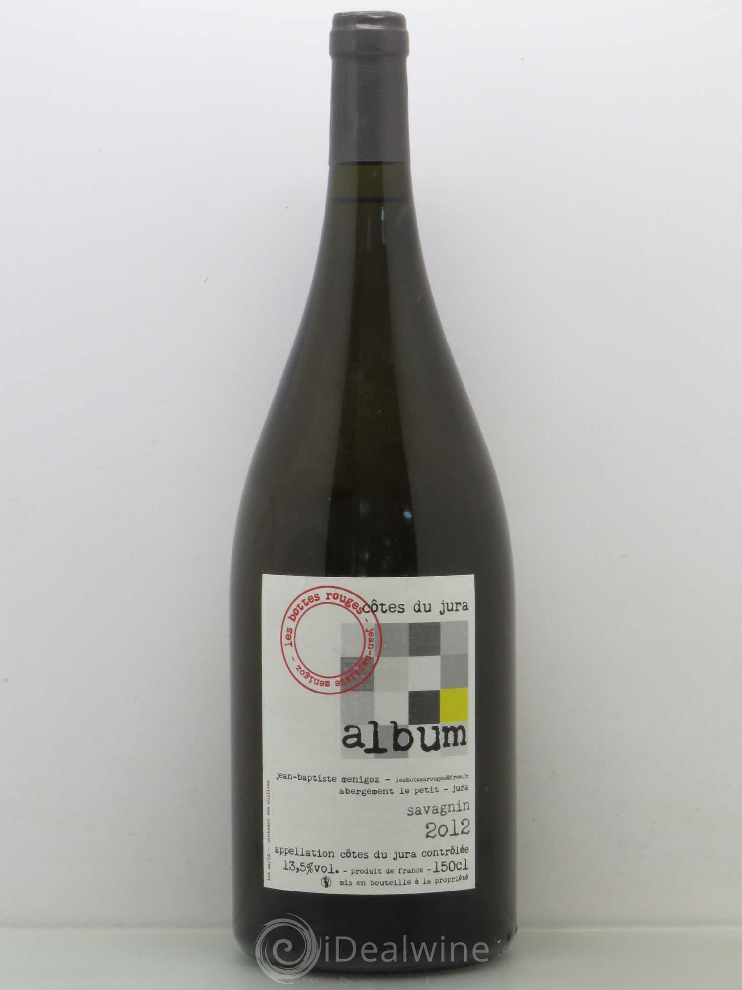 Arbois Bottes rouges Savagnin Album 2012 - Posten von 1 Magnum - 0