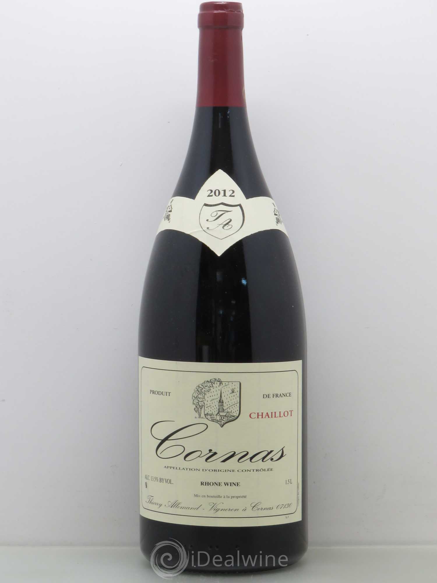 Cornas Chaillot Thierry Allemand 2012 - Lot de 1 magnum - 0
