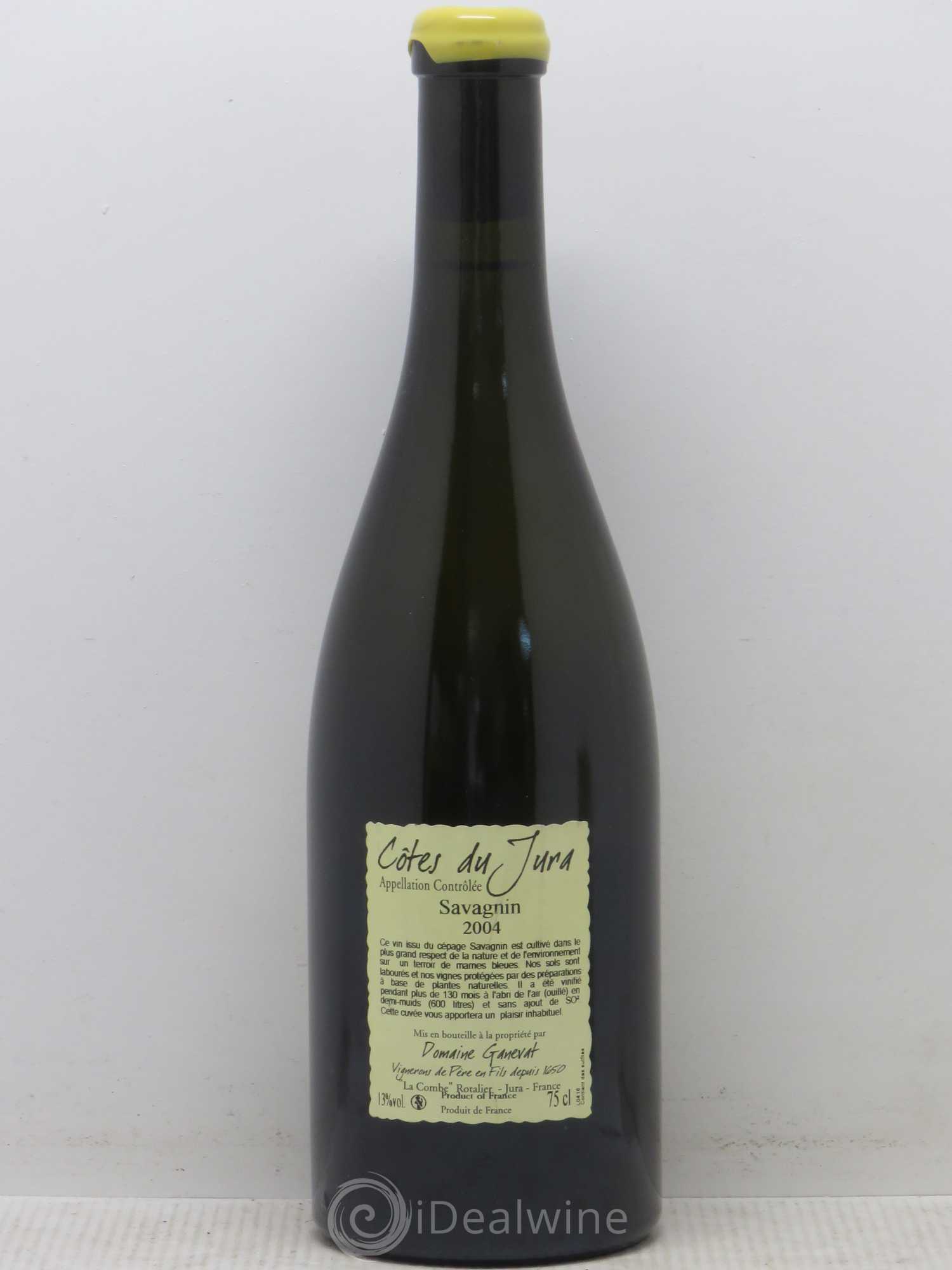 Côtes du Jura Les Vignes de mon Père Jean-François Ganevat (Domaine) 2004 - Lot de 1 bouteille - 1