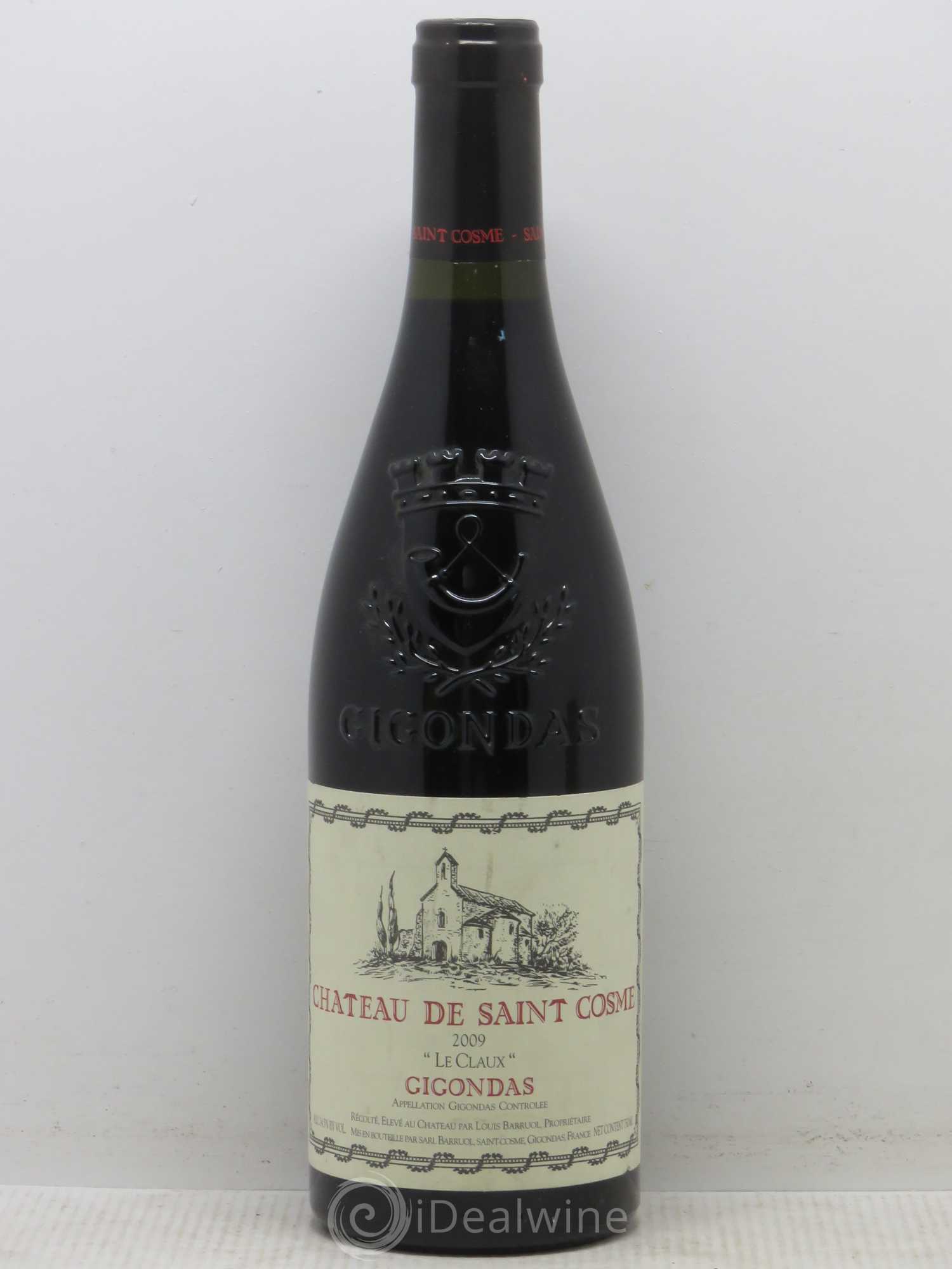 Gigondas Le Claux Saint Cosme 2009 - Lot de 1 bouteille - 0