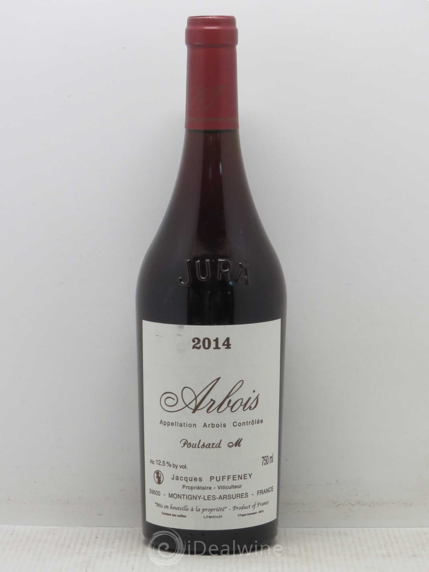 Arbois Poulsard Puffeney 2014 - Lot de 1 bouteille - 0