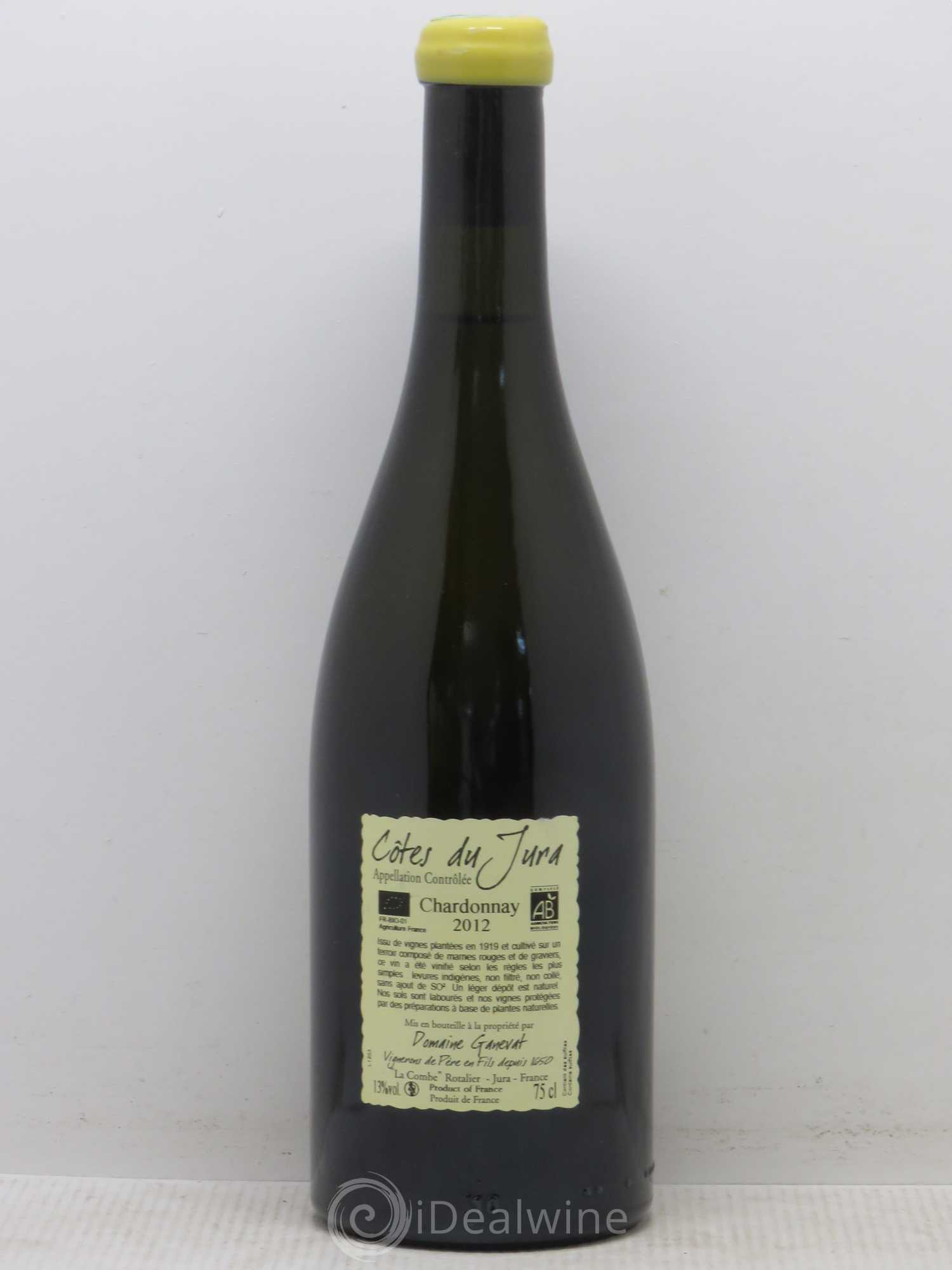 Côtes du Jura Les Grands Teppes Vieilles Vignes Jean-François Ganevat (Domaine) 2012 - Lot de 1 bouteille - 1