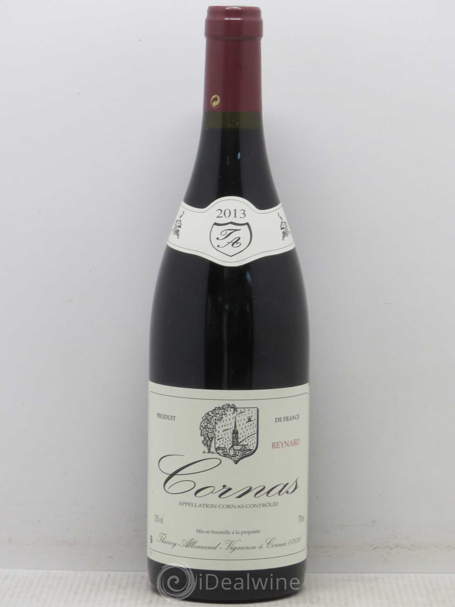 Cornas Reynard Thierry Allemand 2013 - Lot de 1 bouteille - 0