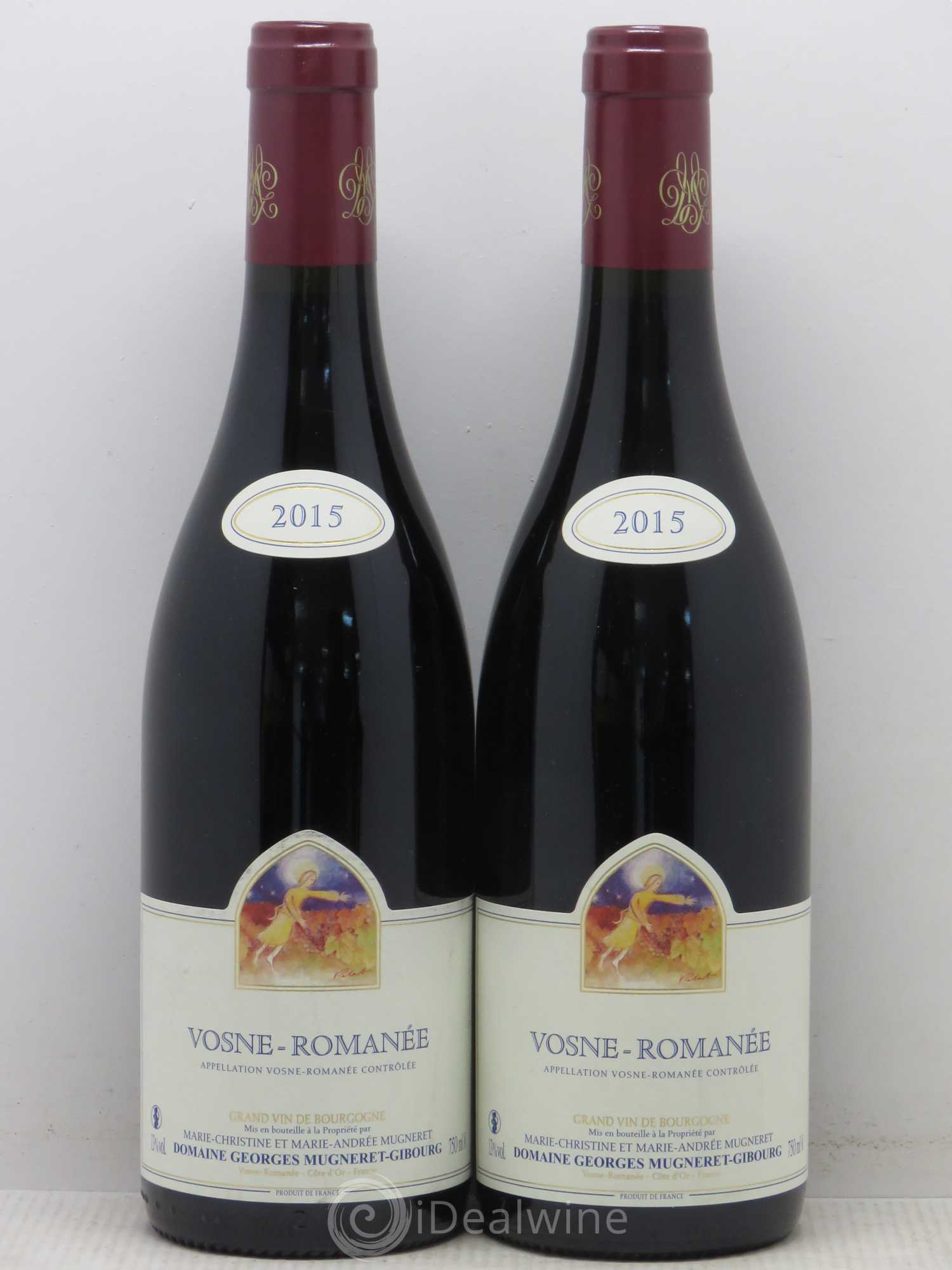 Vosne-Romanée Mugneret-Gibourg (Domaine) 2015 - Lot de 2 bouteilles - 0