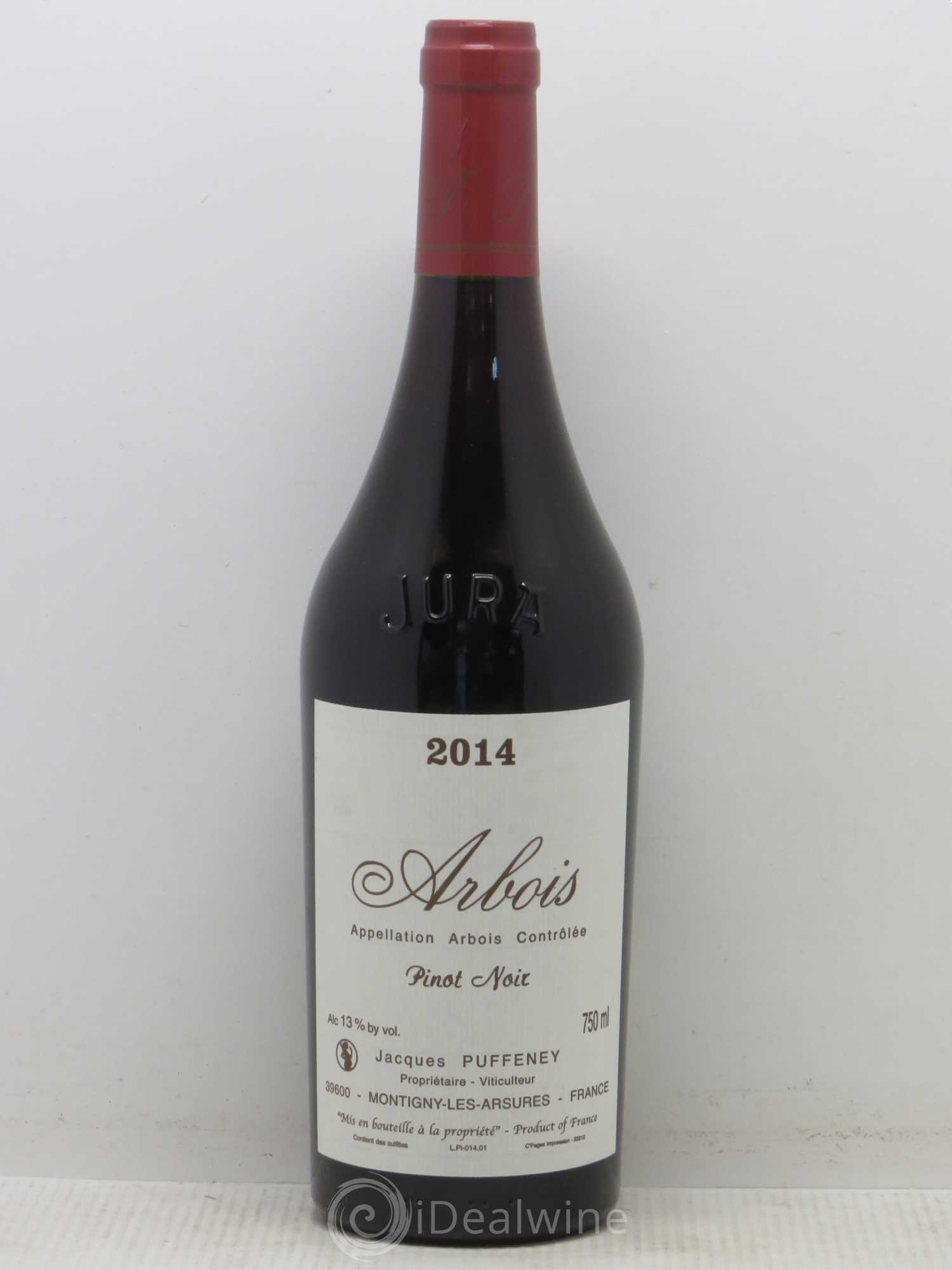 Pinot Noir Puffeney 2014 - Lot de 1 bouteille - 0