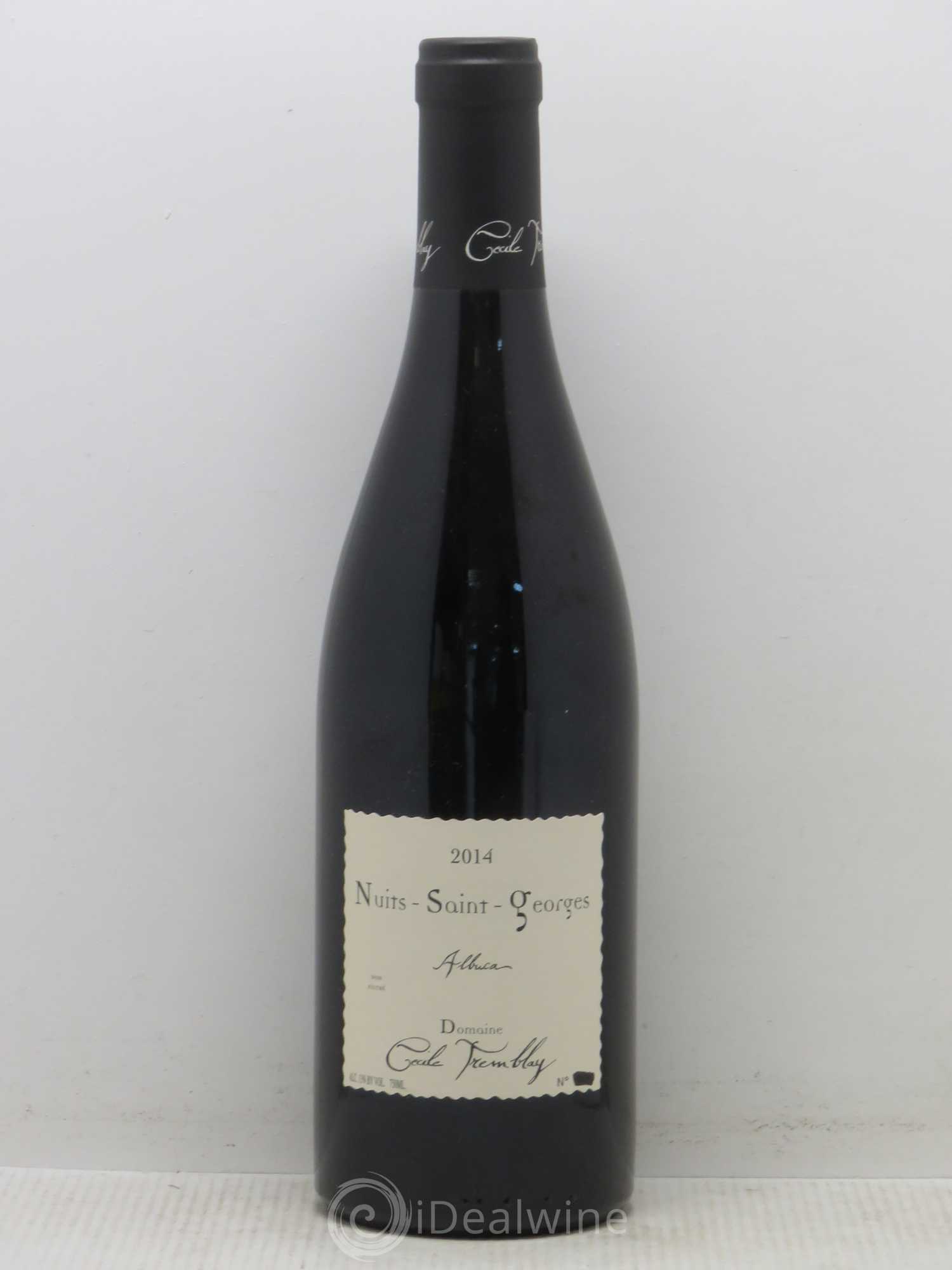 Nuits-Saint-Georges Albuca Cécile Tremblay 2014 - Lot de 1 bouteille - 0