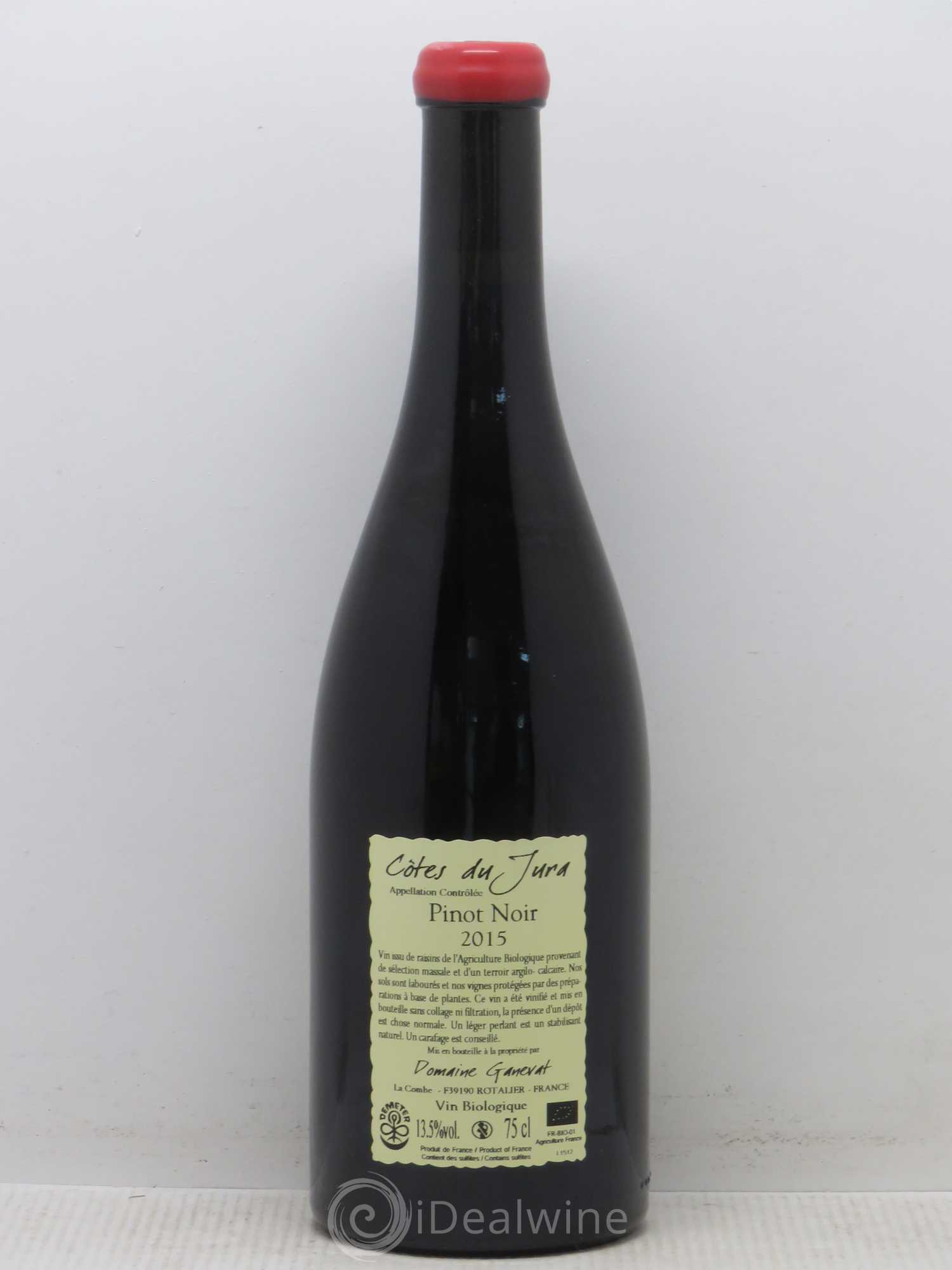 Côtes du Jura Cuvée Julien Jean-François Ganevat (Domaine) 2015 - Lot de 1 bouteille - 1