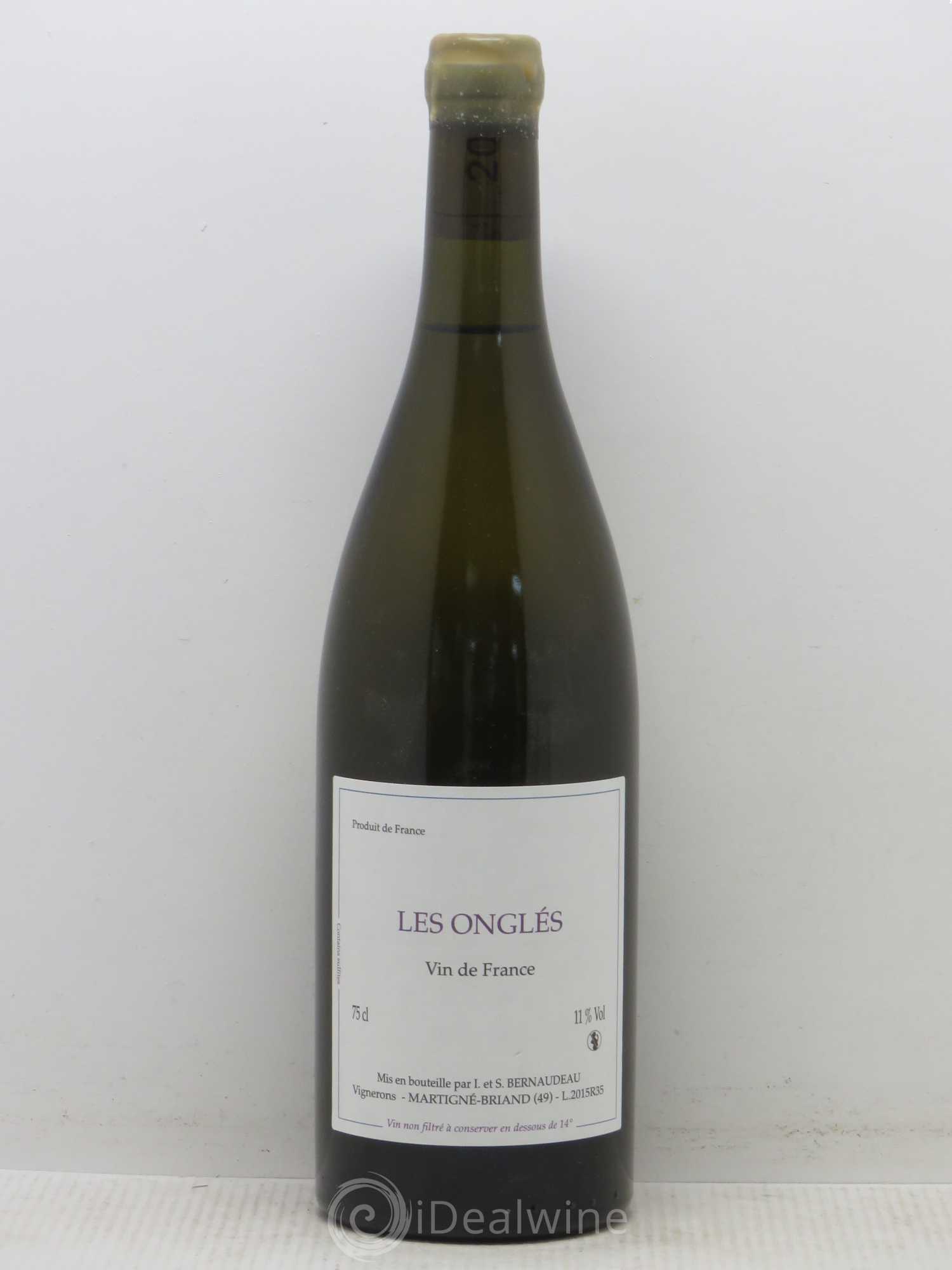 Val de Loire Les Onglés Berneaudeau 2015 - Posten von 1 Flasche - 0