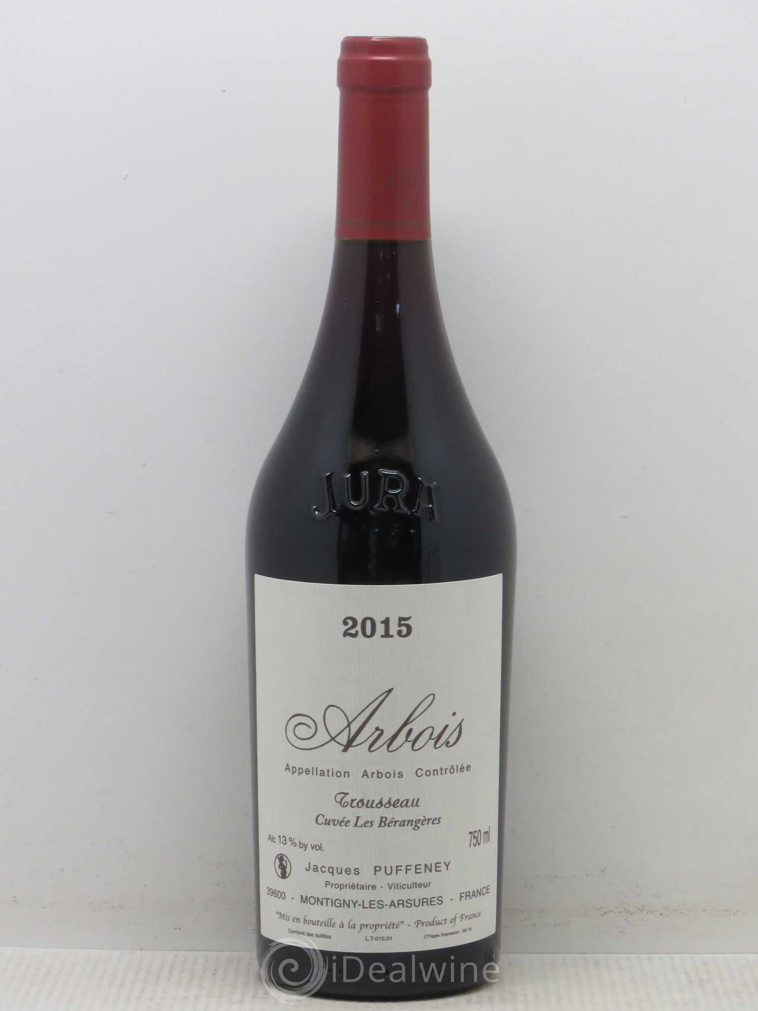 Arbois Trousseau Puffeney 2015 - Posten von 1 Flasche - 0
