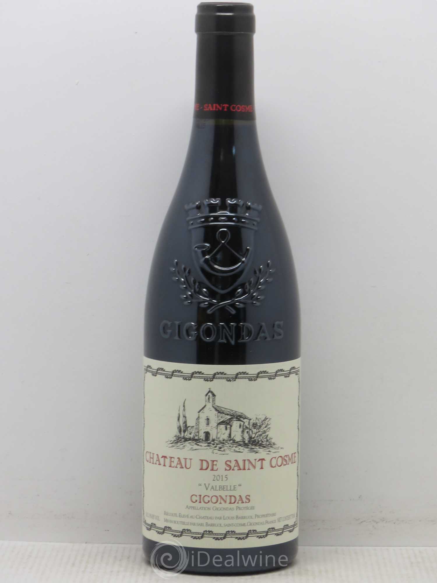 Gigondas Valbelle Saint Cosme 2015 - Lot de 1 bouteille - 0