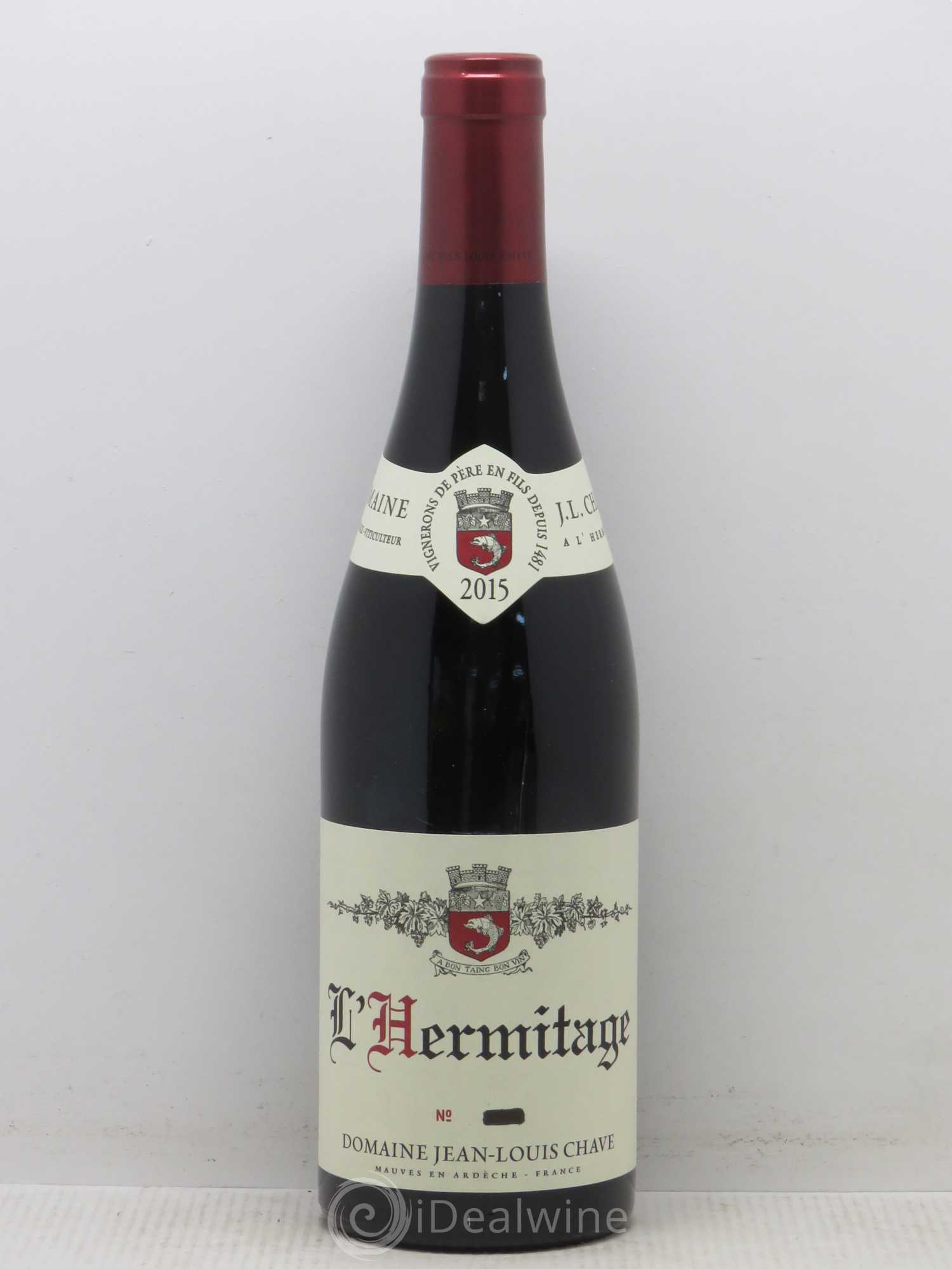 Hermitage Jean-Louis Chave 2015 - Lot de 1 bouteille - 0
