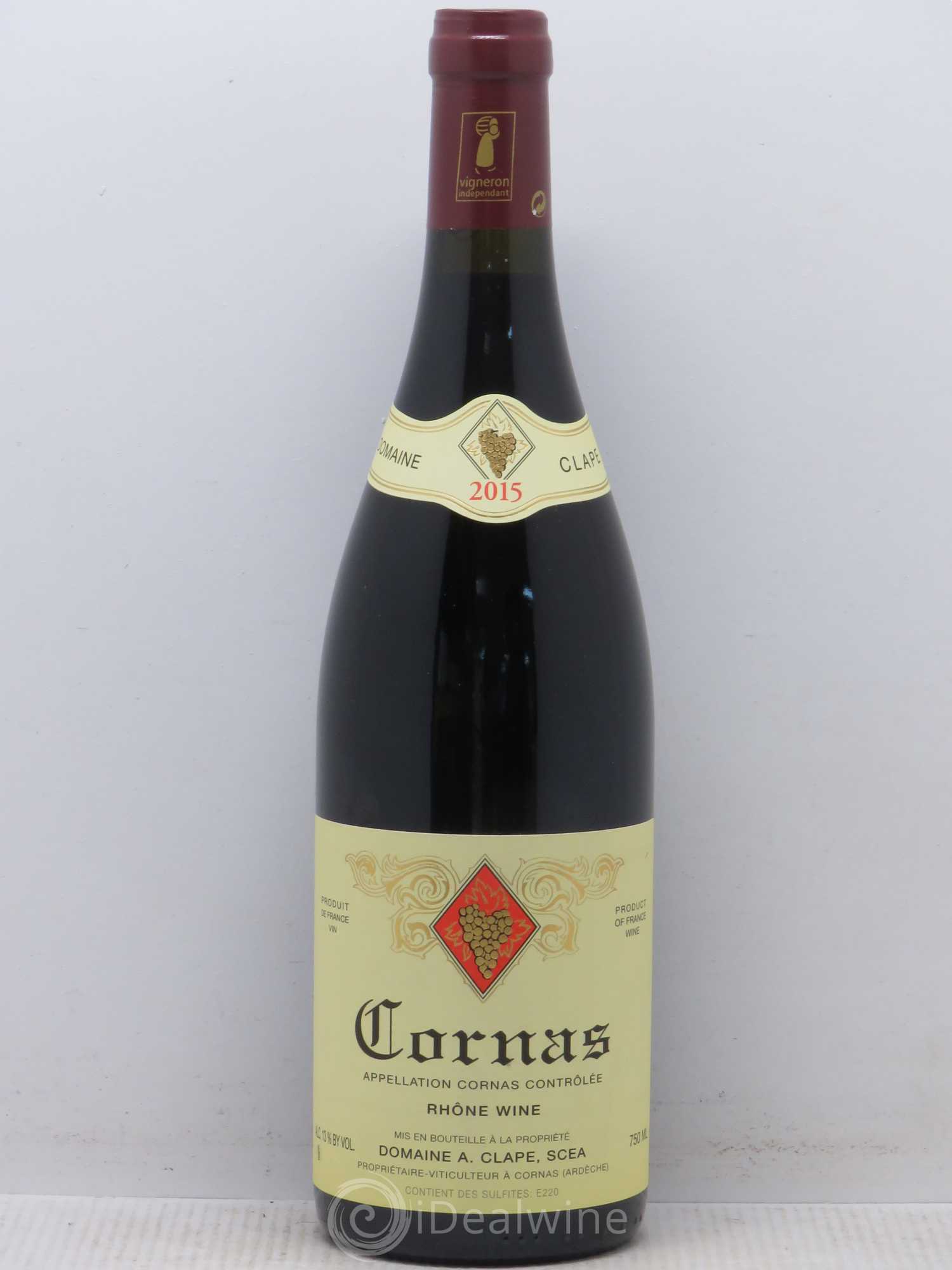 Cornas Auguste Clape 2015 - Lot de 1 bouteille - 0