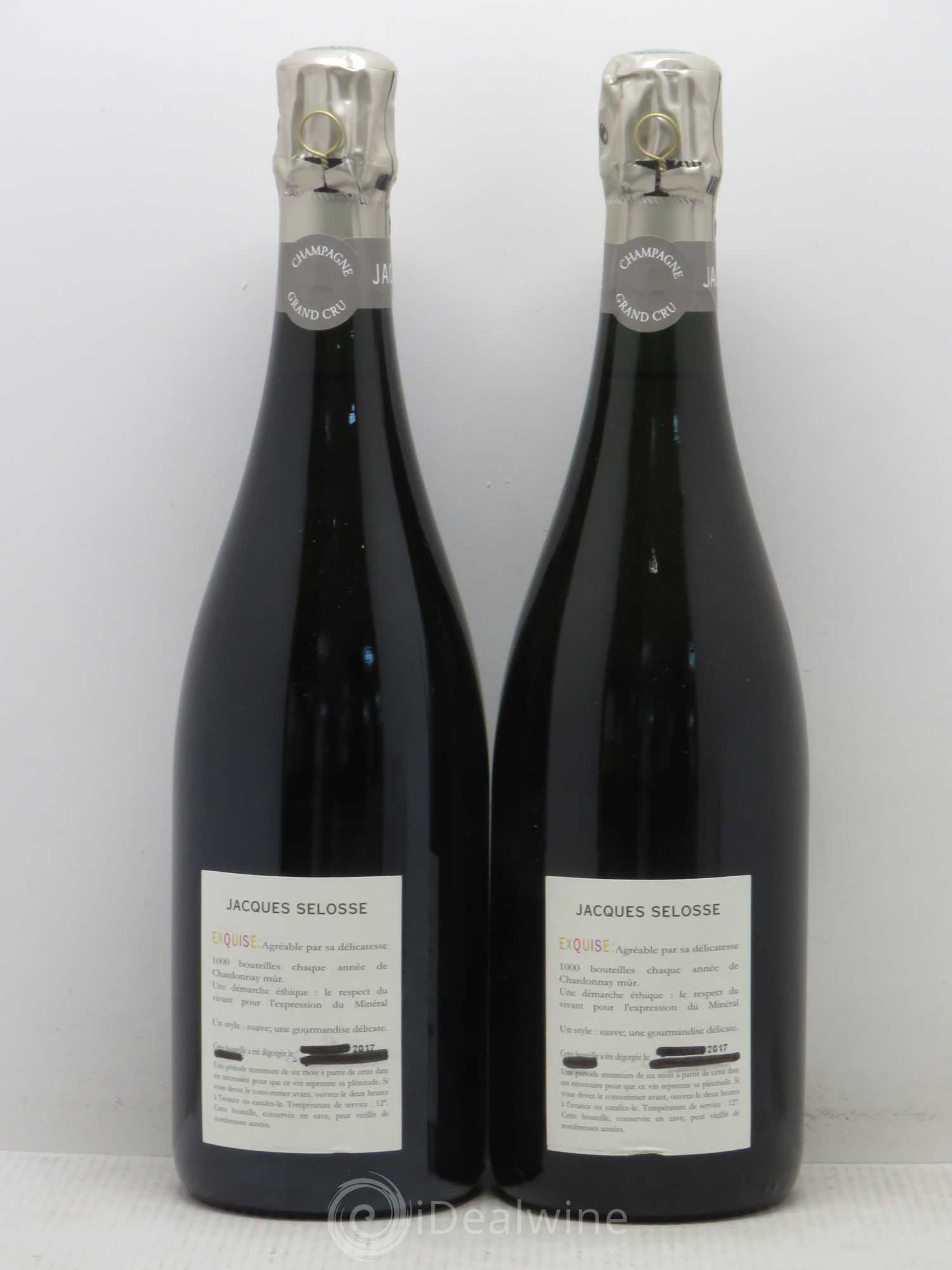 Exquise NV Jacques Selosse - Lot de 2 bouteilles - 1