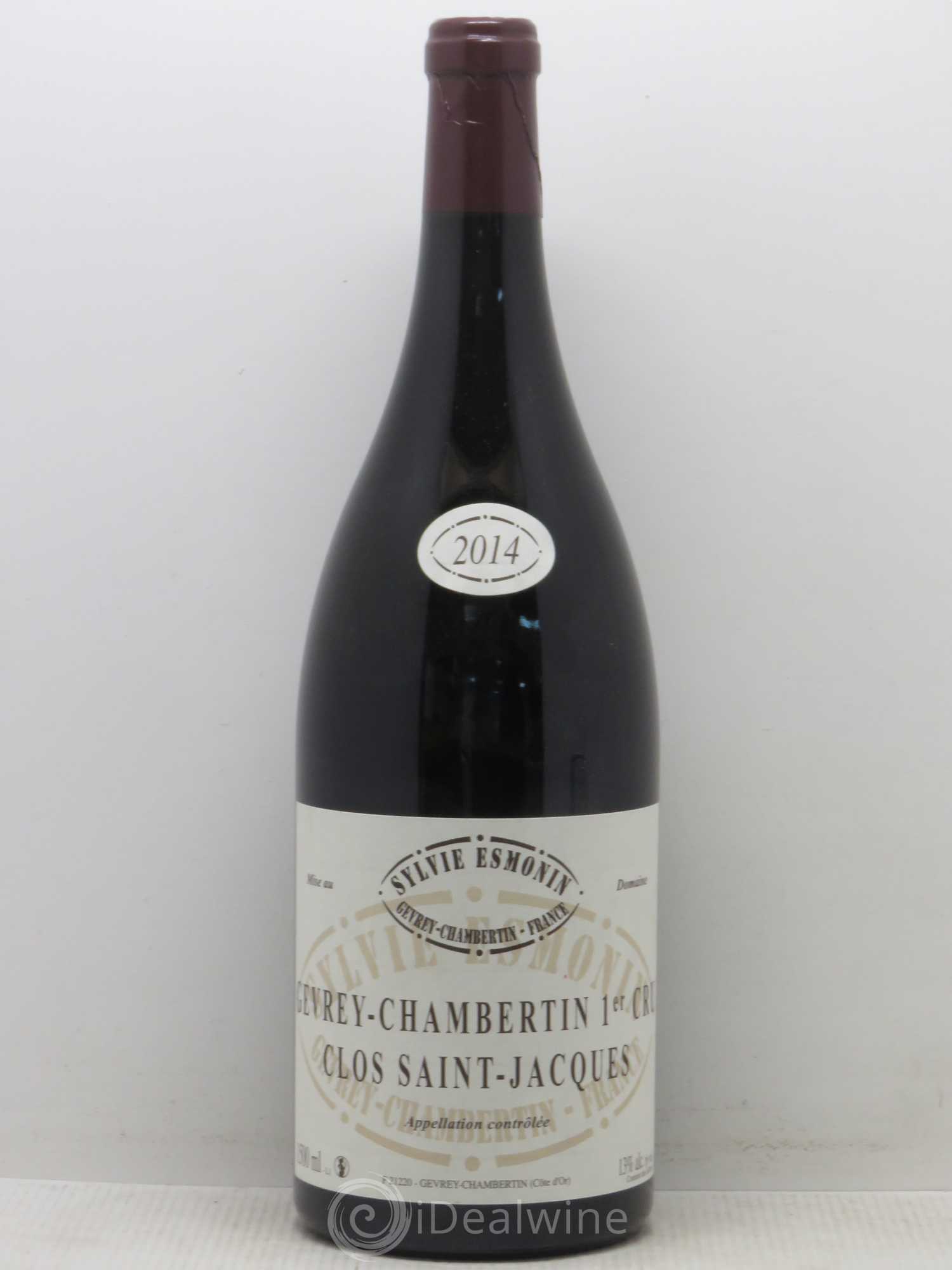 Gevrey-Chambertin 1er Cru Clos Saint Jacques Sylvie Esmonin 2014 - Lot de 1 magnum - 0
