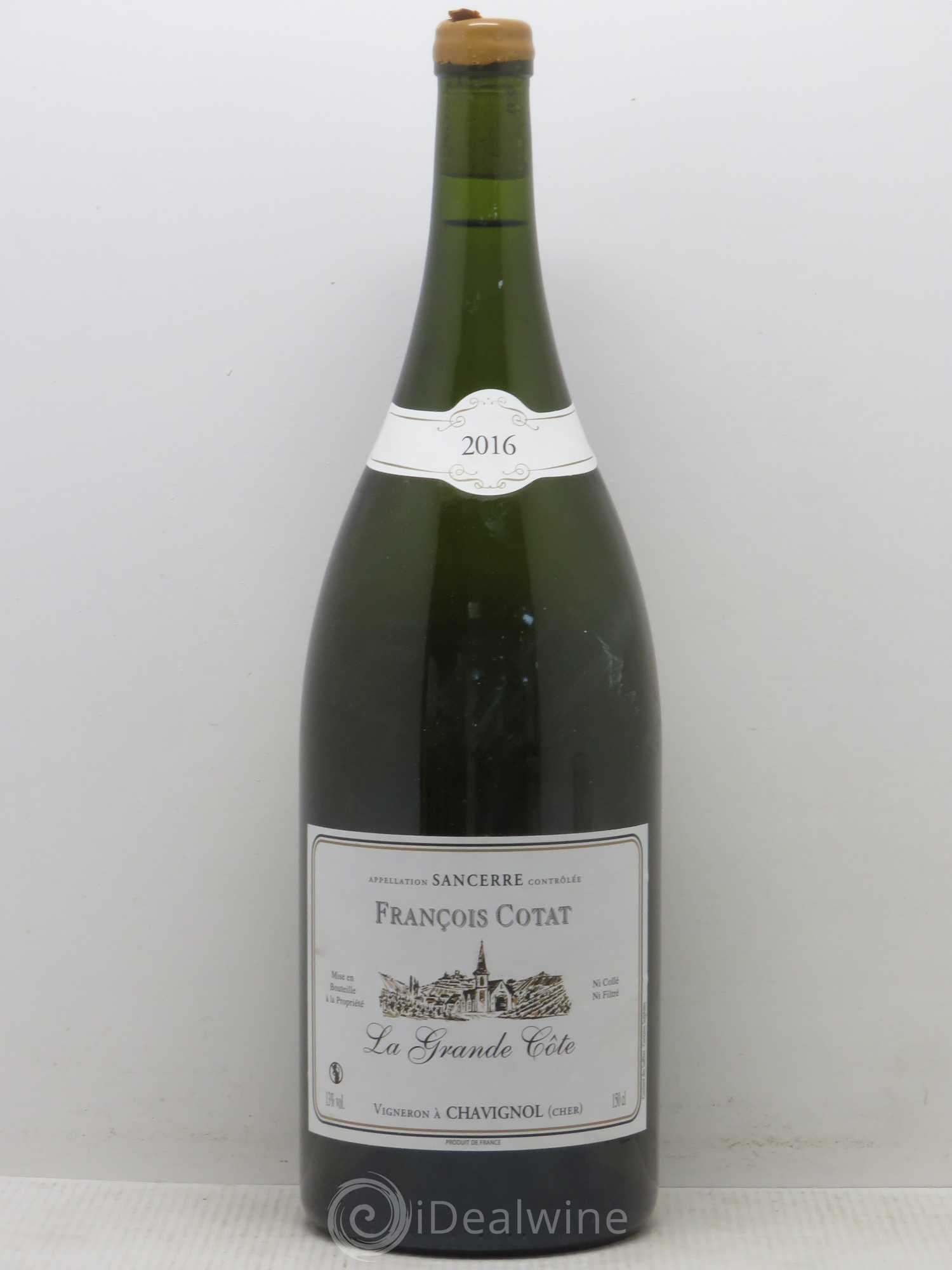 Sancerre La Grande Côte François Cotat 2016 - Lot de 1 magnum - 0