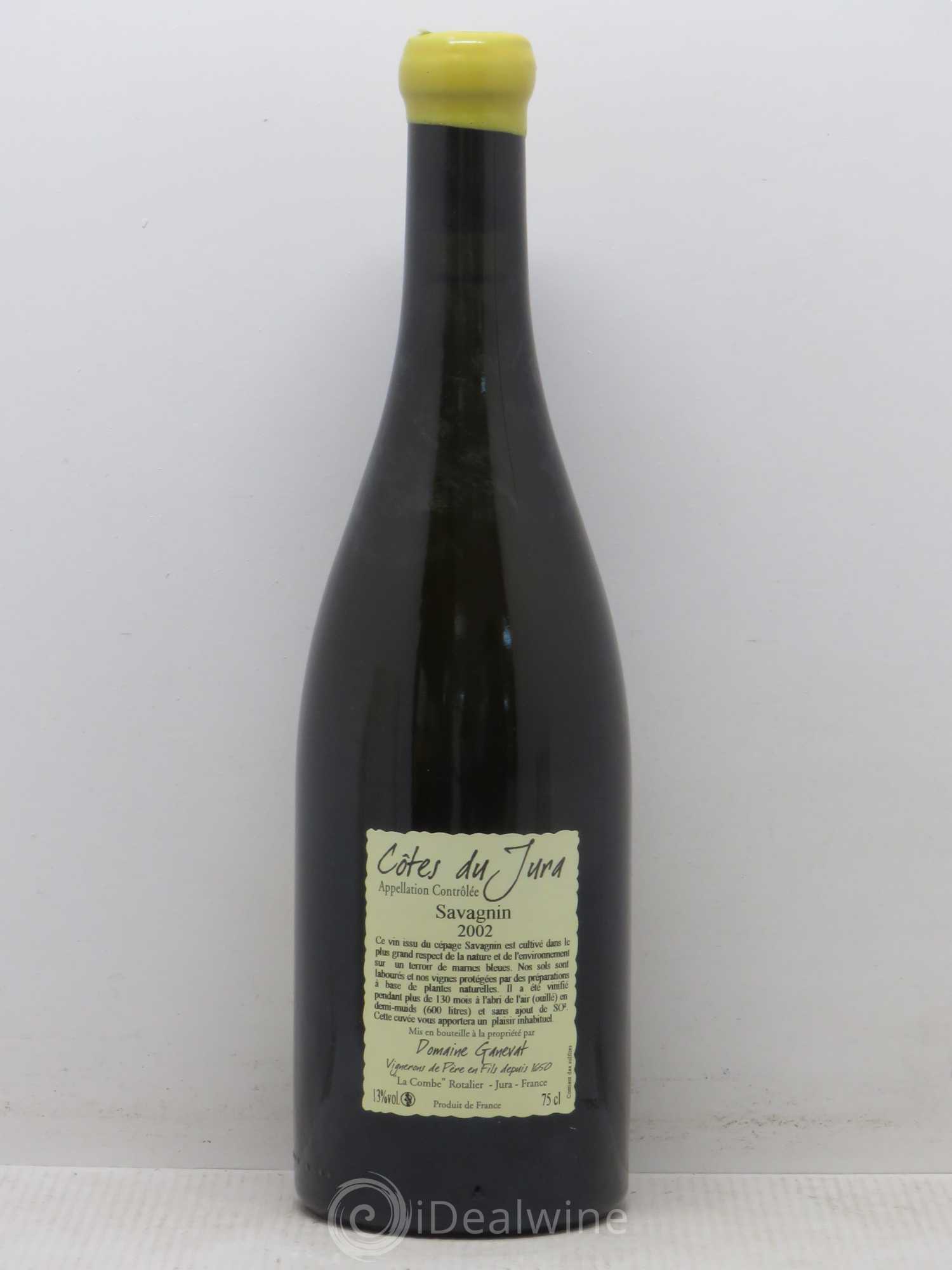 Côtes du Jura Les Vignes de mon Père Jean-François Ganevat (Domaine) 2002 - Lot de 1 bouteille - 1