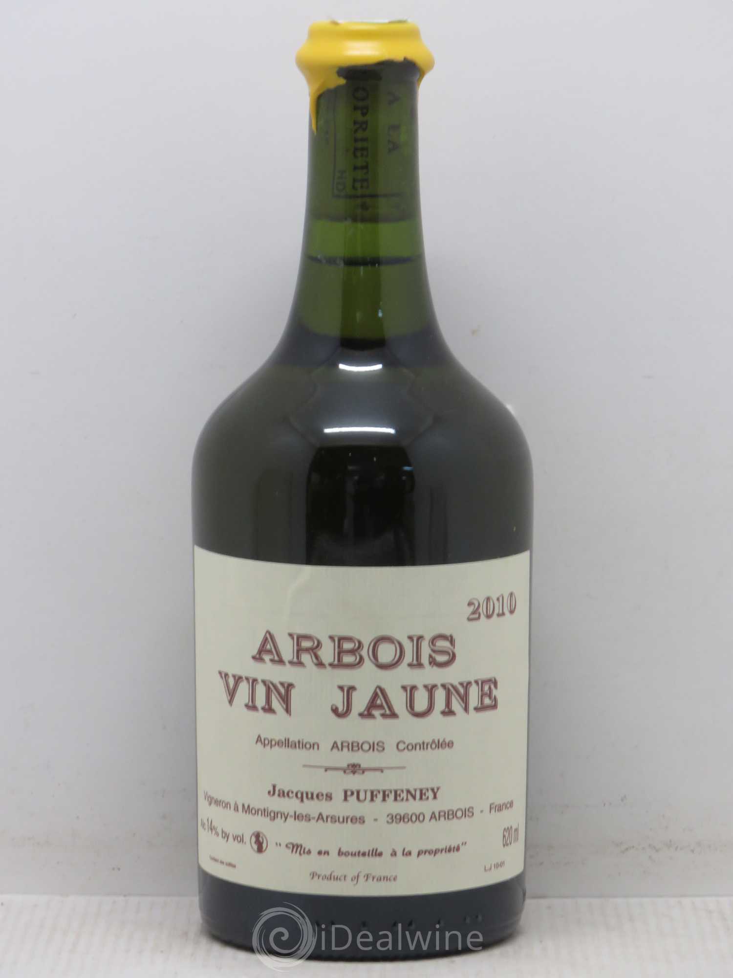 Arbois Vin Jaune Puffeney 2010 - Lot de 1 bouteille - 0