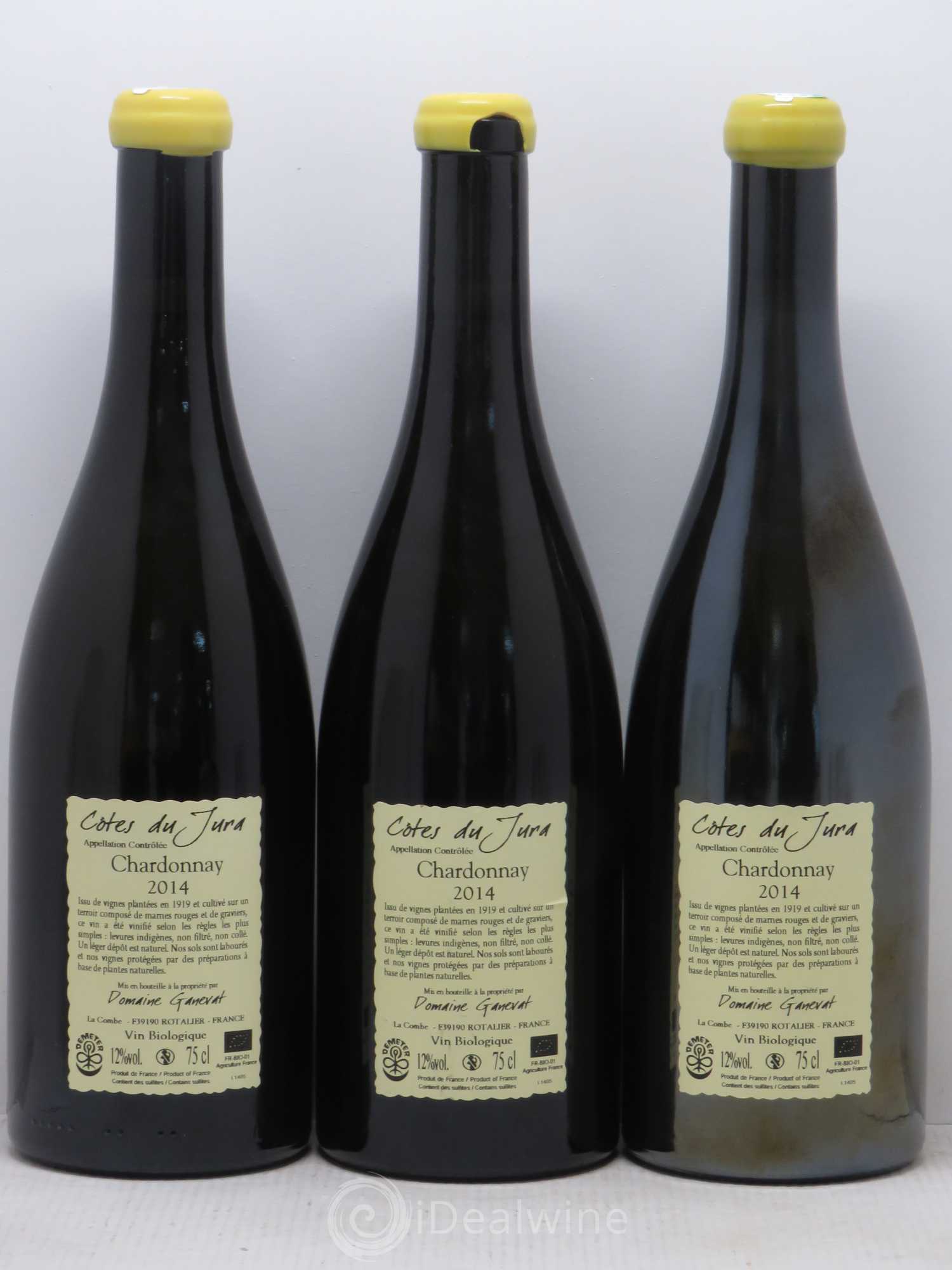 Côtes du Jura Les Grands Teppes Vieilles Vignes Jean-François Ganevat (Domaine) 2014 - Lot de 3 bouteilles - 1