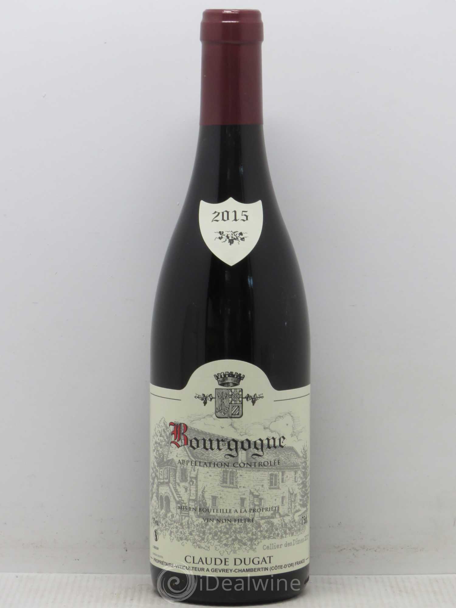 Bourgogne Claude Dugat 2015 - Lot de 1 bouteille - 0