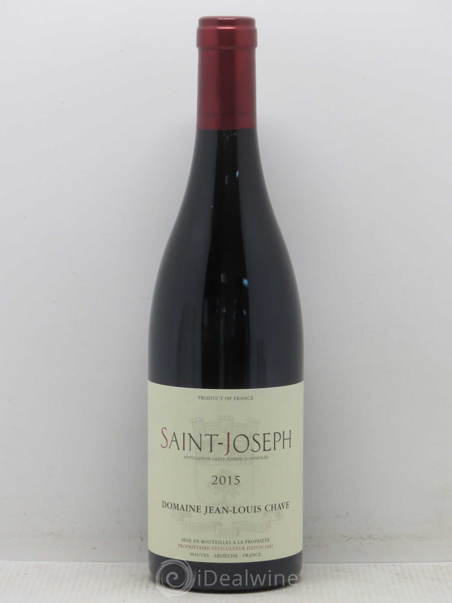 Saint-Joseph Jean-Louis Chave 2015 - Lot de 1 bouteille - 0