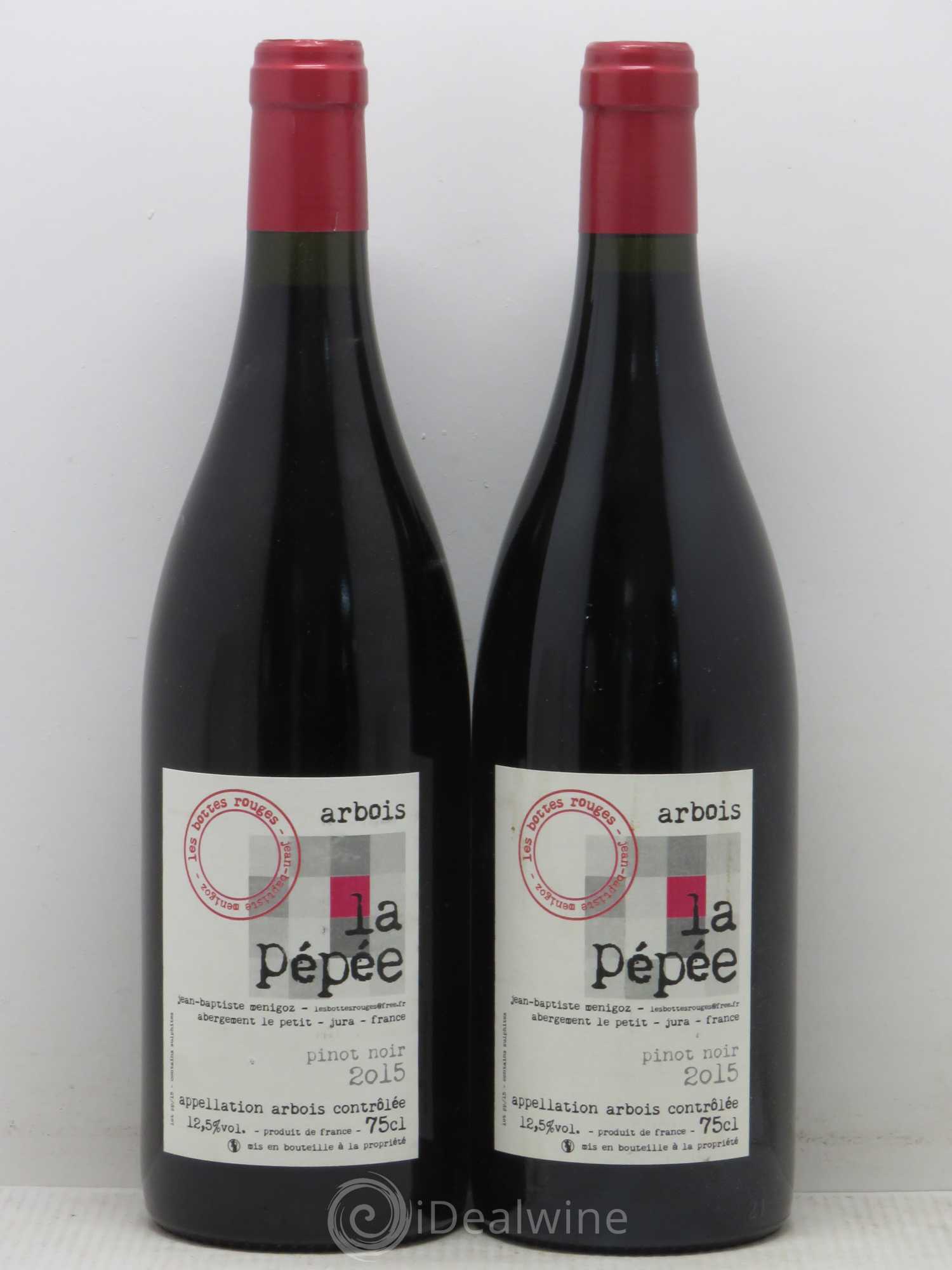 Arbois Les Bottes rouges La pépée 2015 - Posten von 2 Flaschen - 0