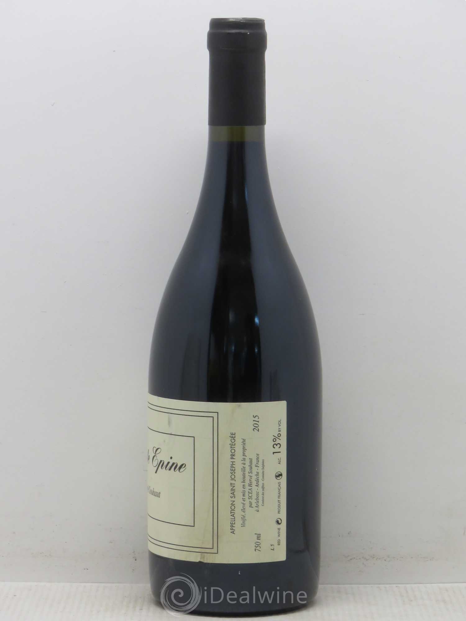 Saint-Joseph Sainte Epine Souhaut 2015 - Posten von 1 Flasche - 1