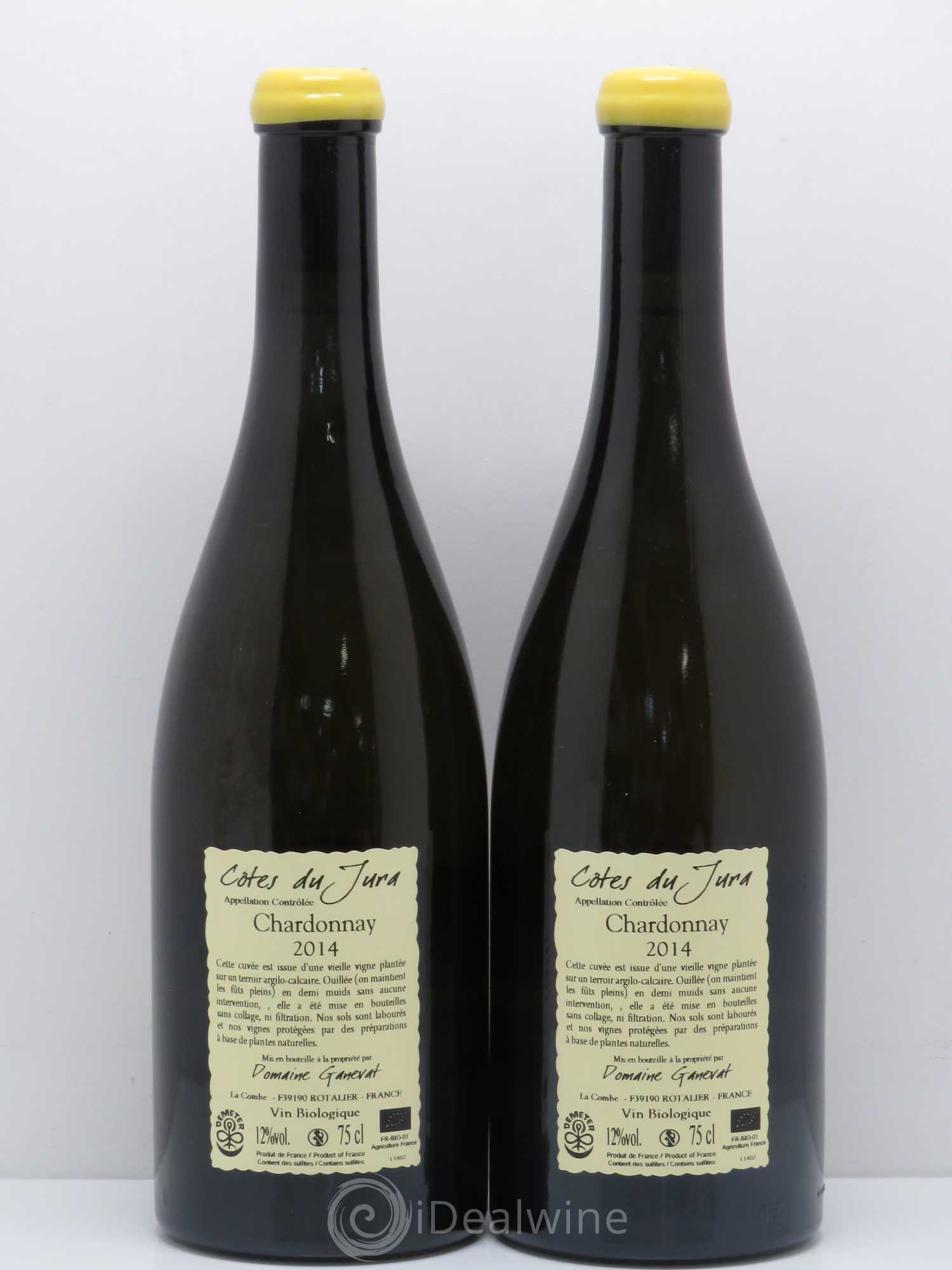 Côtes du Jura Les Chamois du Paradis Jean-François Ganevat (Domaine) 2014 - Lot de 2 bouteilles - 1