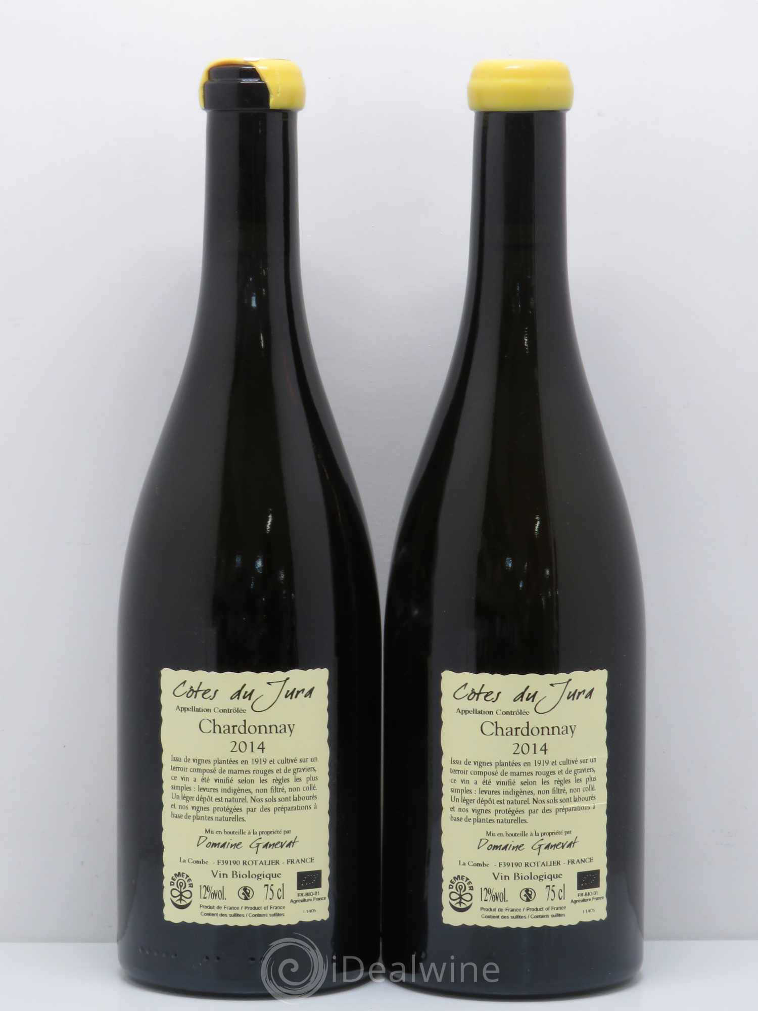 Côtes du Jura Les Grands Teppes Vieilles Vignes Jean-François Ganevat (Domaine) 2014 - Lot de 2 bouteilles - 1