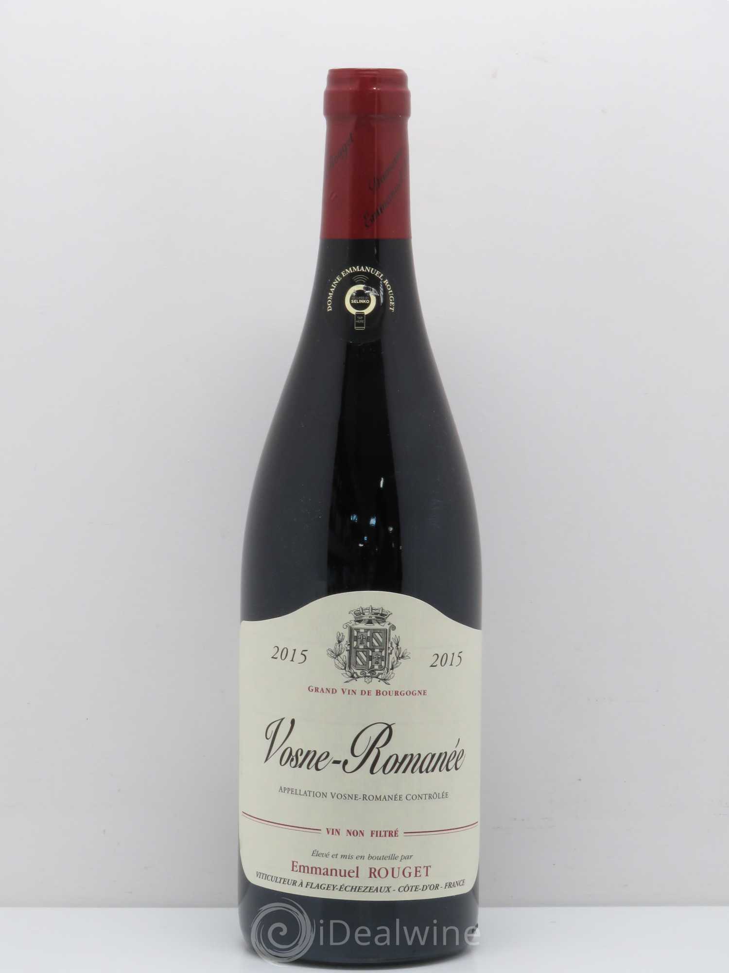 Vosne-Romanée Emmanuel Rouget 2015 - Posten von 1 Flasche - 0