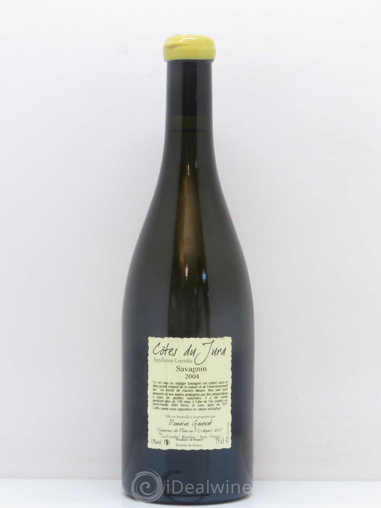 Côtes du Jura Les Vignes de mon Père Jean-François Ganevat (Domaine) 2004 - Lot de 1 bouteille - 1